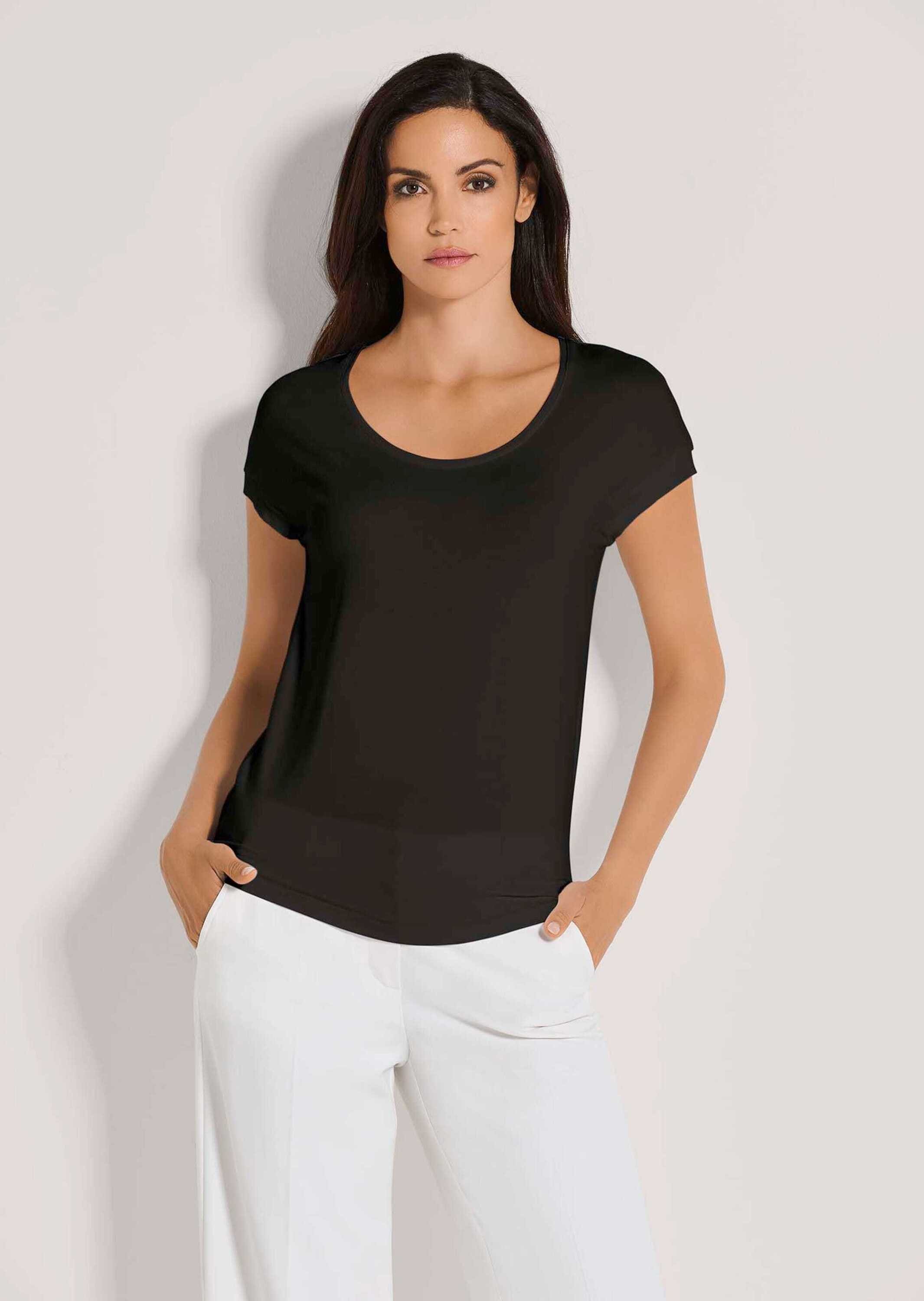 MADELEINE Kurzarmshirt »Shirt Shirt mit Rundhals-Ausschnitt«