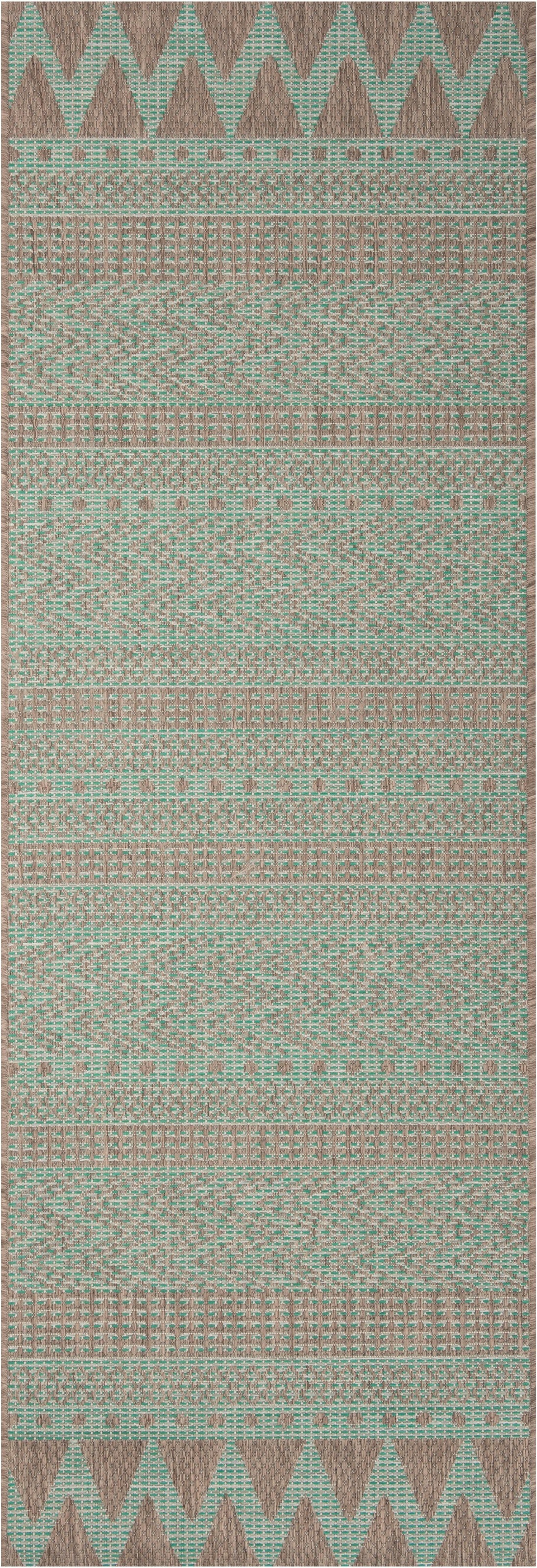 NORTHRUGS Läufer »Sidon«, rechteckig, 4 mm Höhe, In-und Outdoor geeignet, Strapazierfähig und pflegeleicht, Flachgewebe