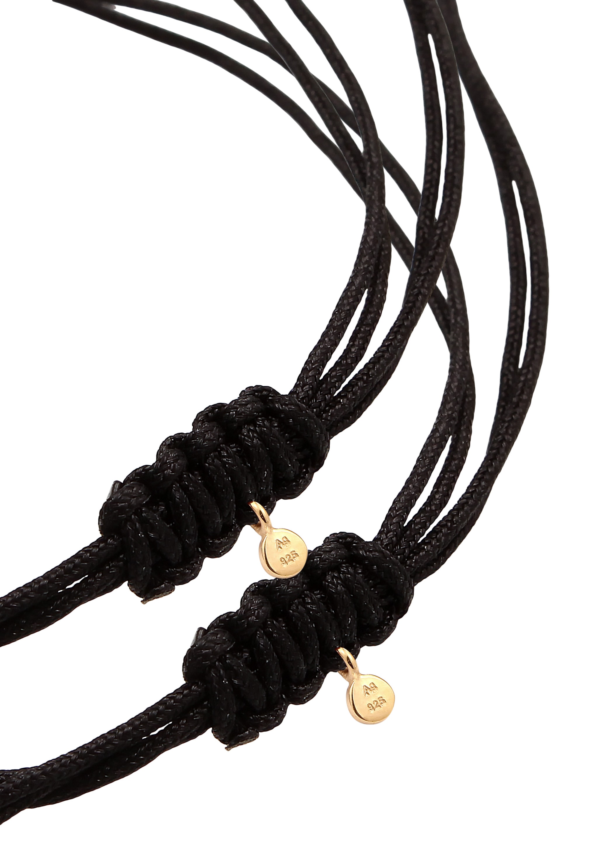 Elli Armketten Set »Armband Kreis Infinity 925 Sterling Silber vergoldet«