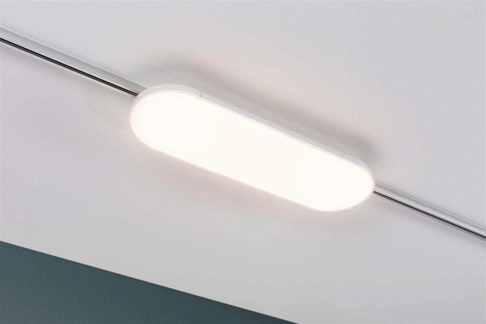 Paulmann Schienensystem-Leuchten »URail Panel Deck 1407,5lm 13,5W 3000K dimmbar 230V Weiß«