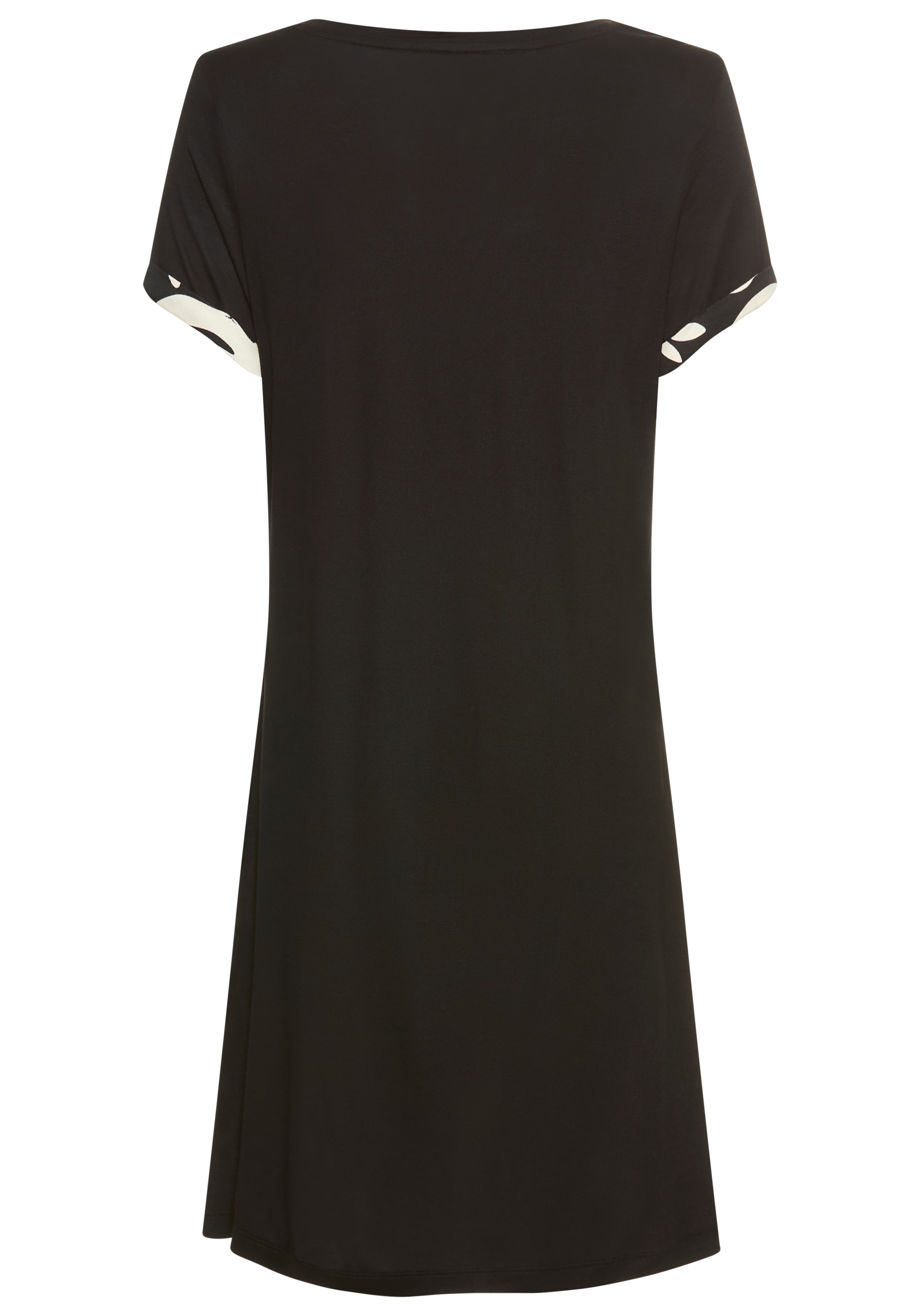 French Connection Nachthemd 1-teilig,  im zeitlosen Schwarz-Weiß-Look