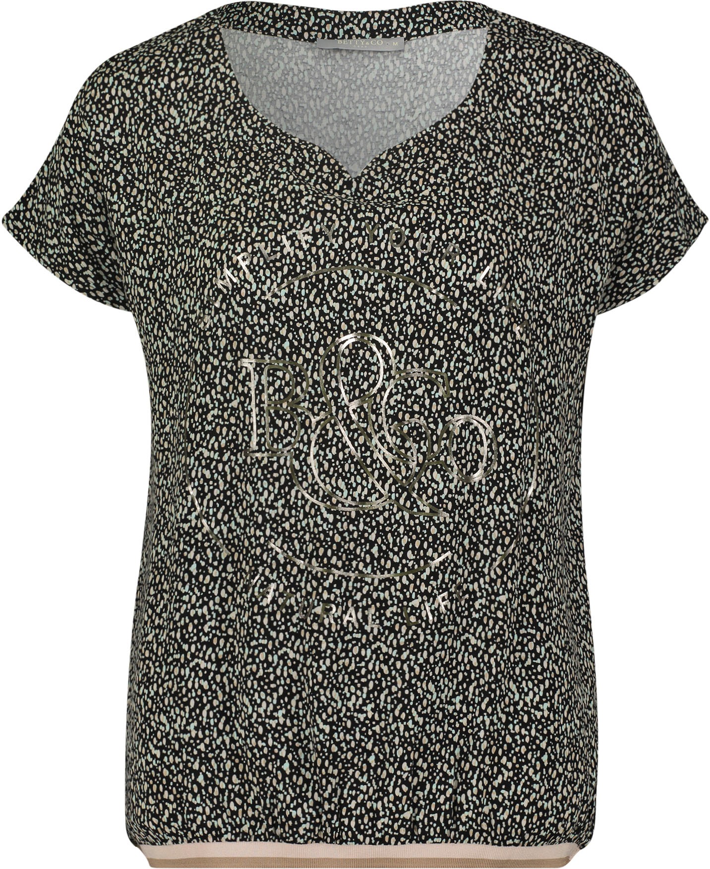 Betty&Co Rundhalsshirt, mit Alloverprint