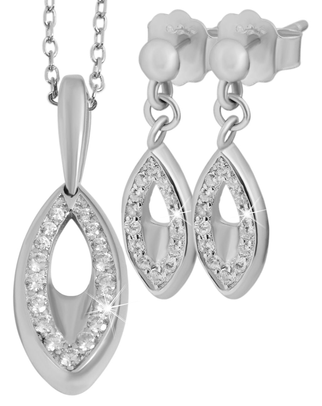 Adelia´s Kettenanhänger »Damen Anhänger ¿ Anhänger aus 925 Silber mit Zirkonia«