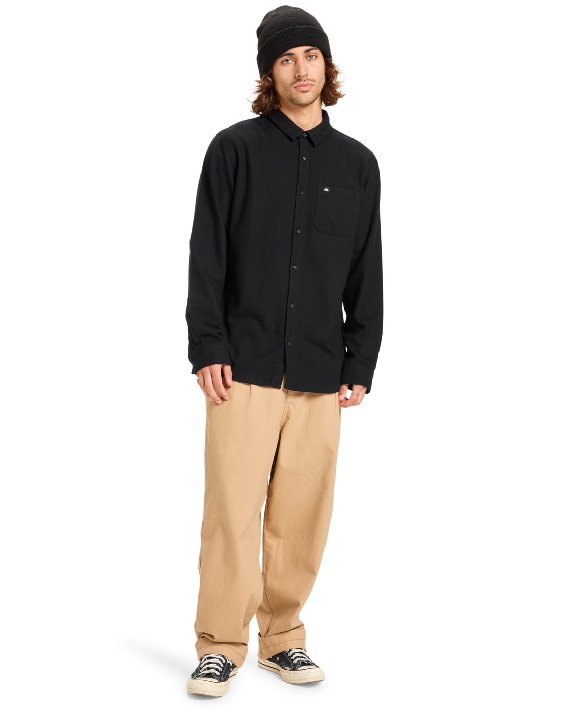 Quiksilver Langarmhemd »Motherfly Solid«