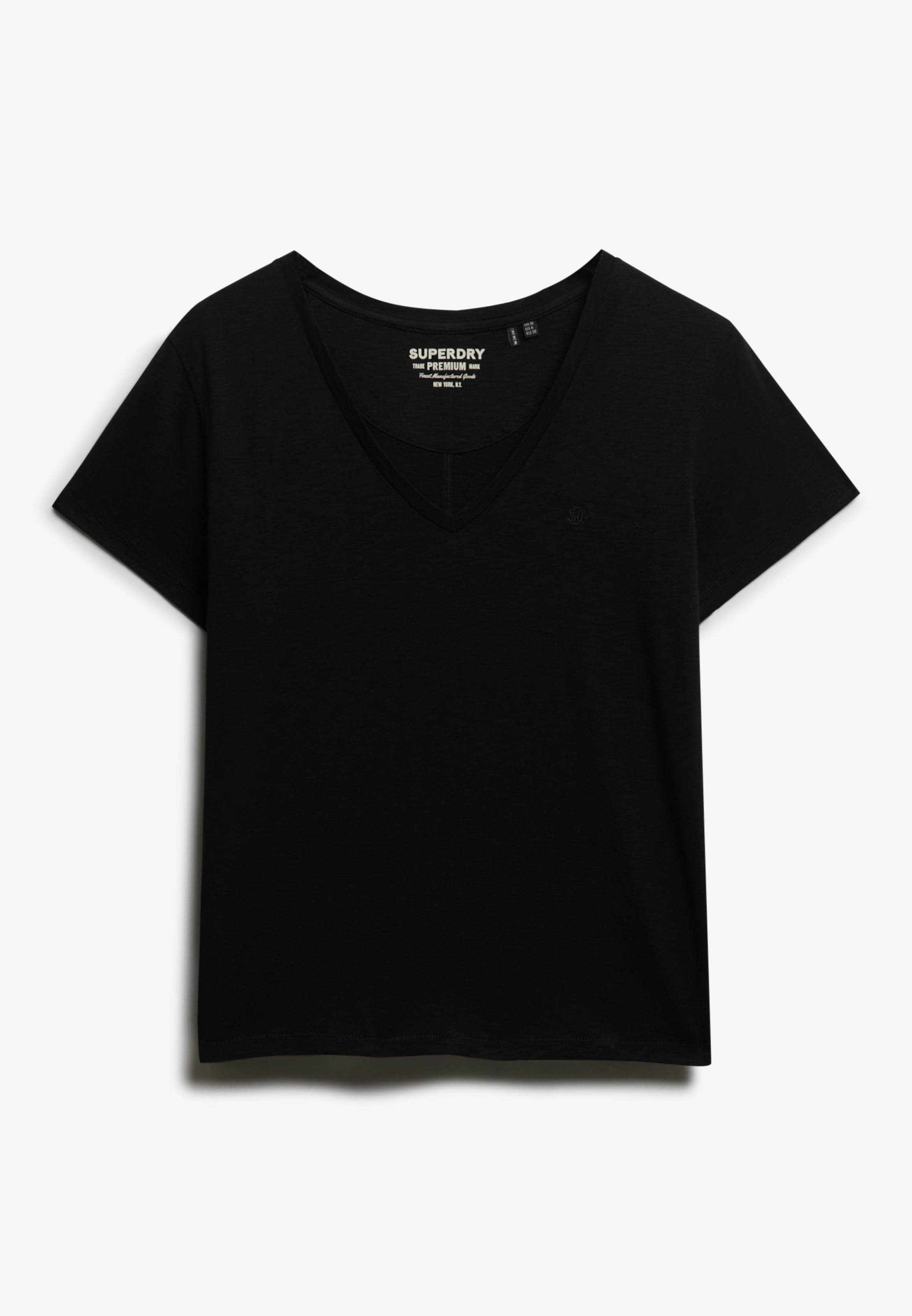 Superdry T-Shirt »STUDIOS SLUB EMB VEE TEE«