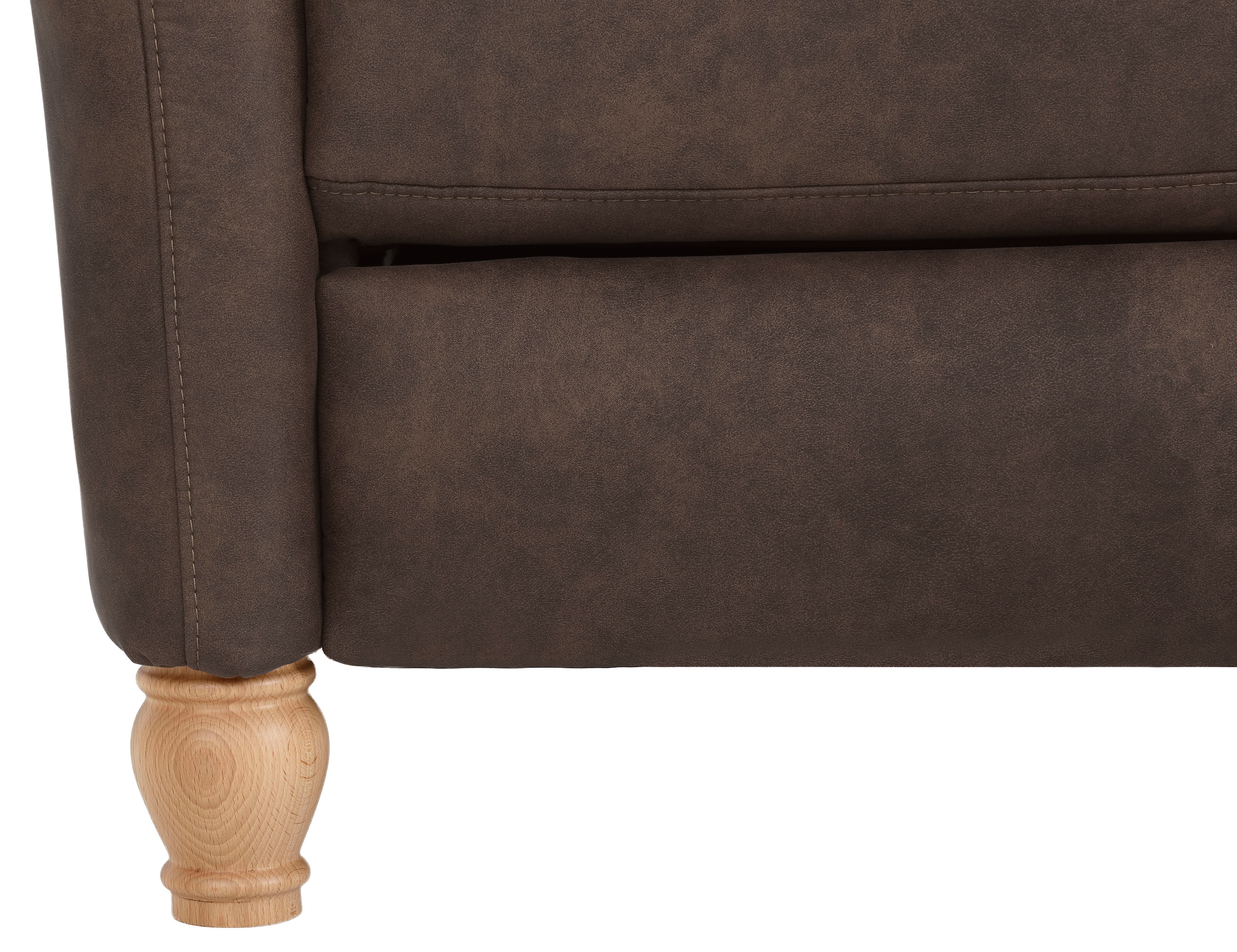 Home affaire Ecksofa »Palace L-Form«, incl. Sitztiefenverstellung, wahlweise mit Bettfunktion und Stauraum