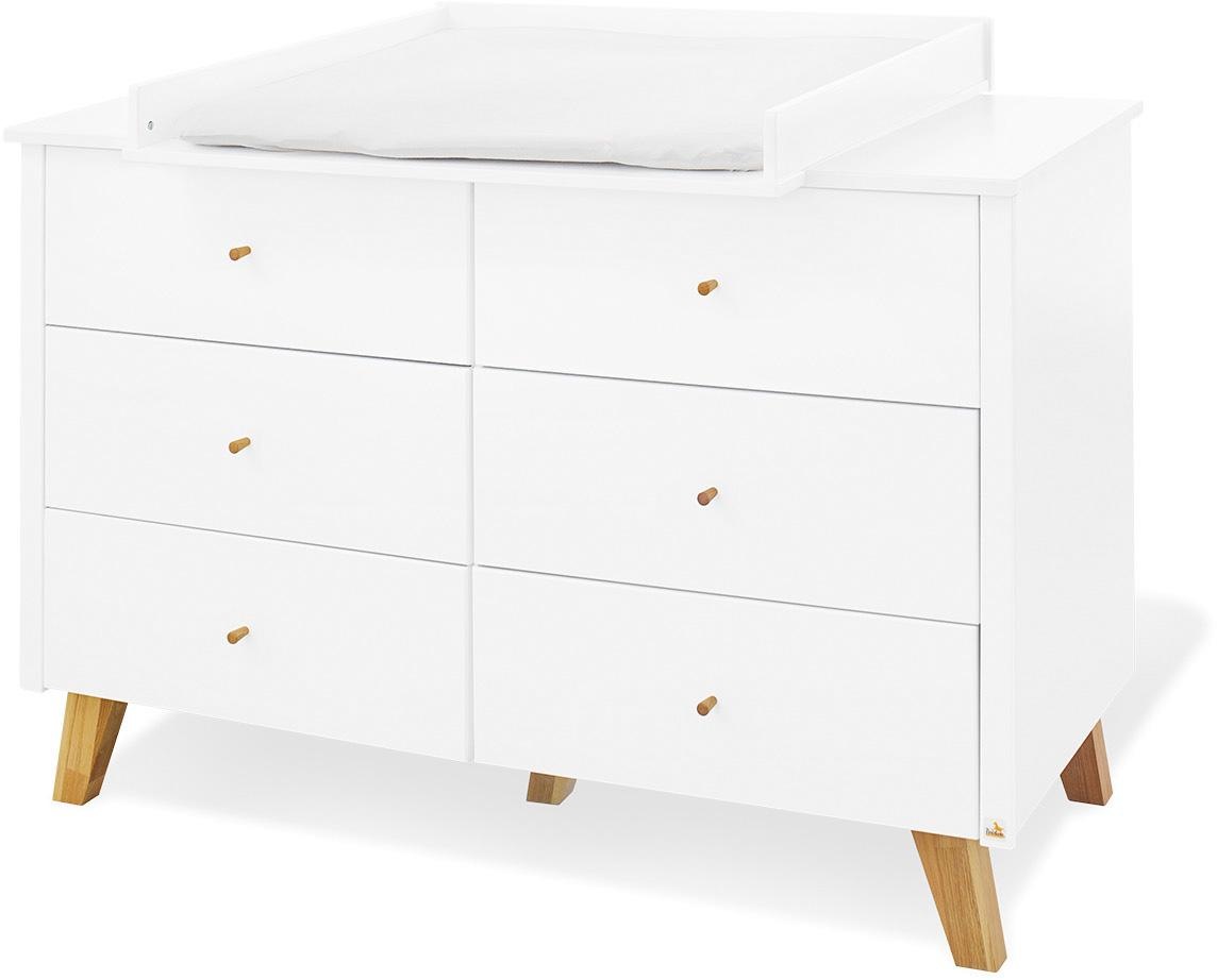 Pinolino® Wickelkommode »Pan«, bis 15 kg, extrabreit; Made in Europe, 140 cm