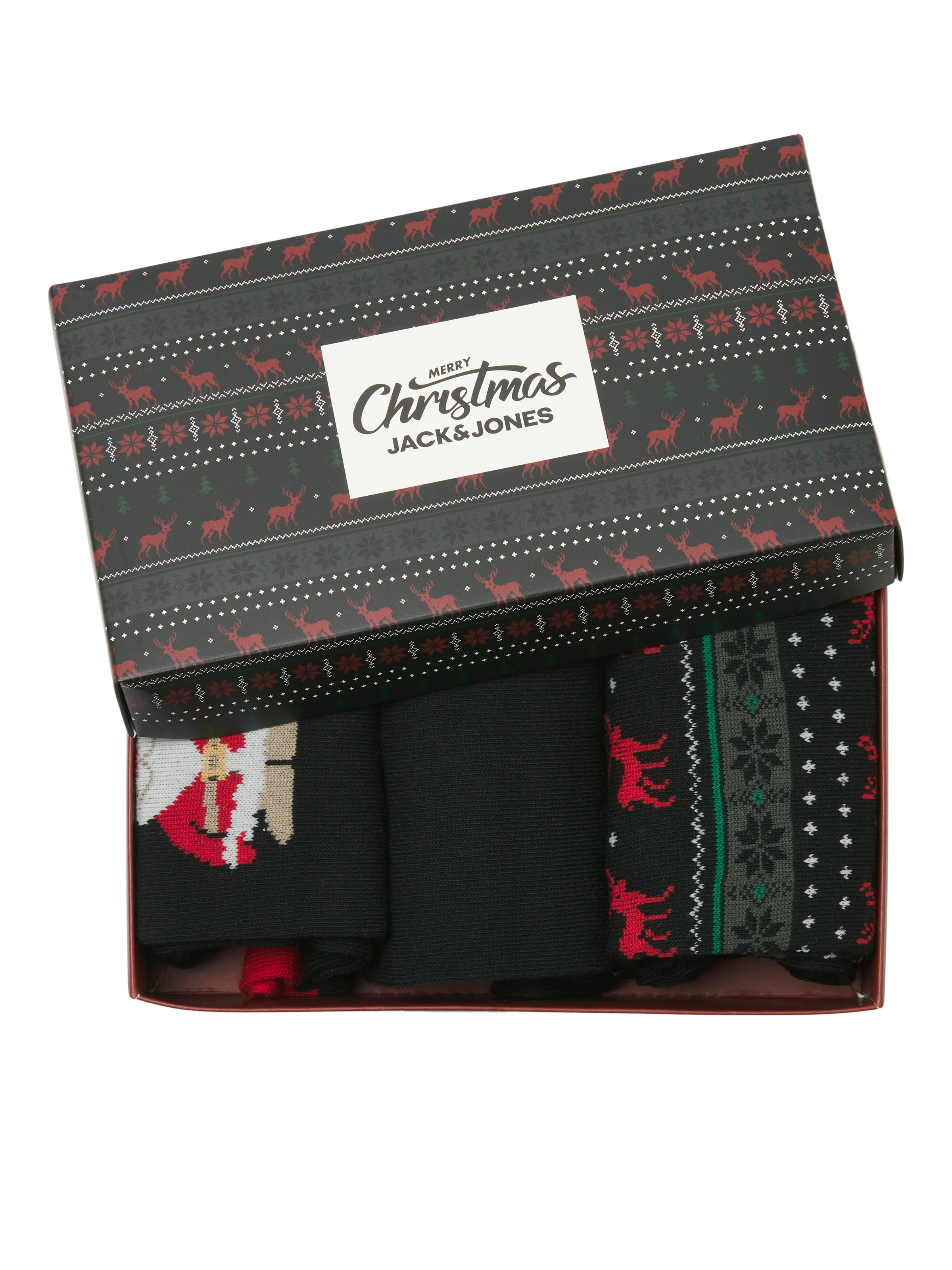 Jack & Jones Freizeitsocken »JACXMAS REINDEER SOCKS GIFTBOX«