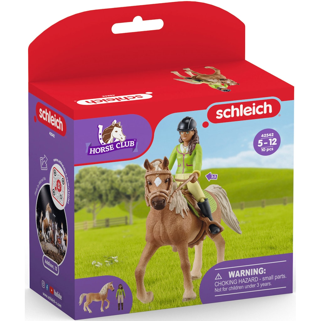 Schleich® Spielfigur »HORSE CLUB, Sarah und Mystery (42542)«