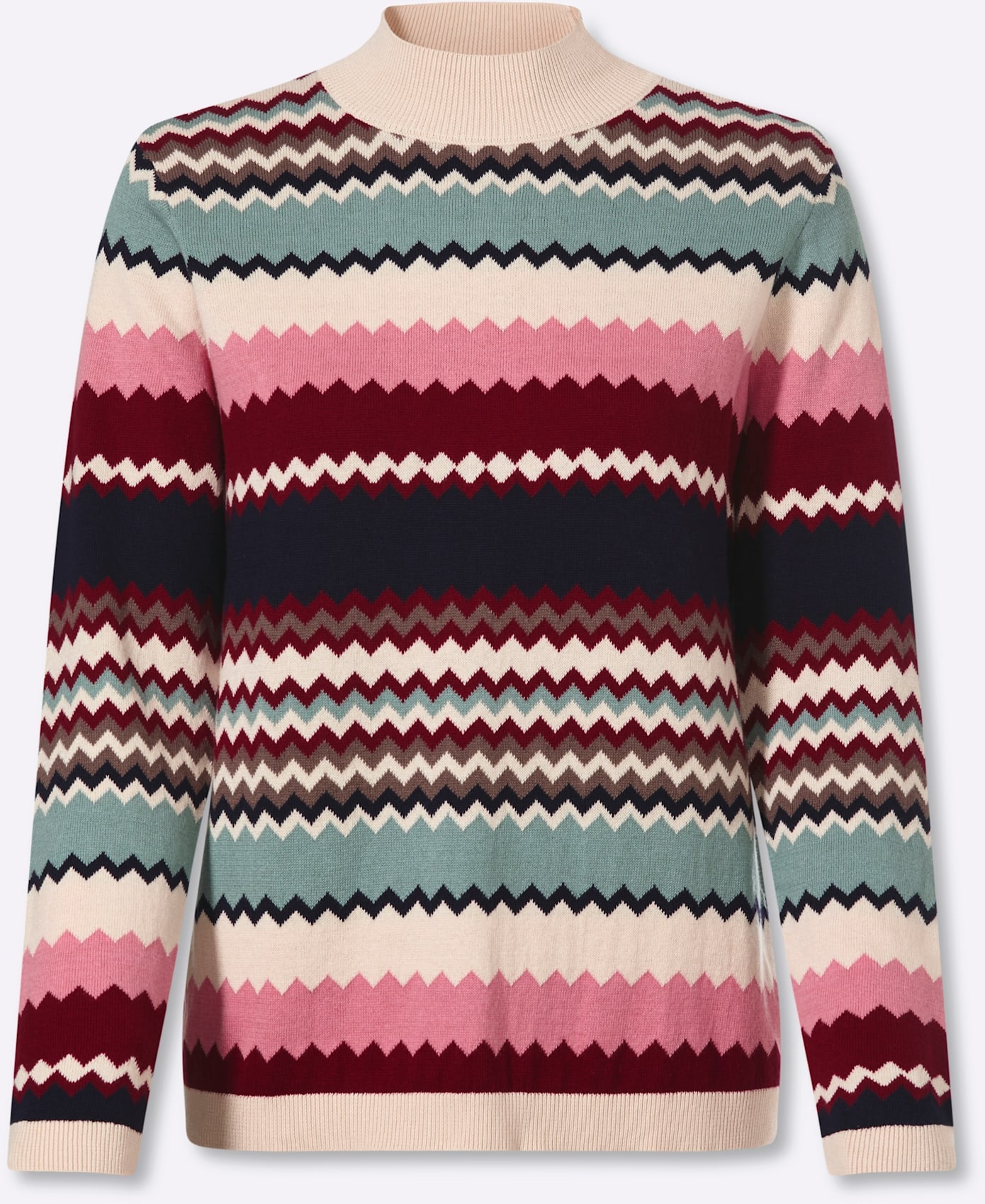 Classic Basics Jacquardpullover »Stehkragen-Pullover«