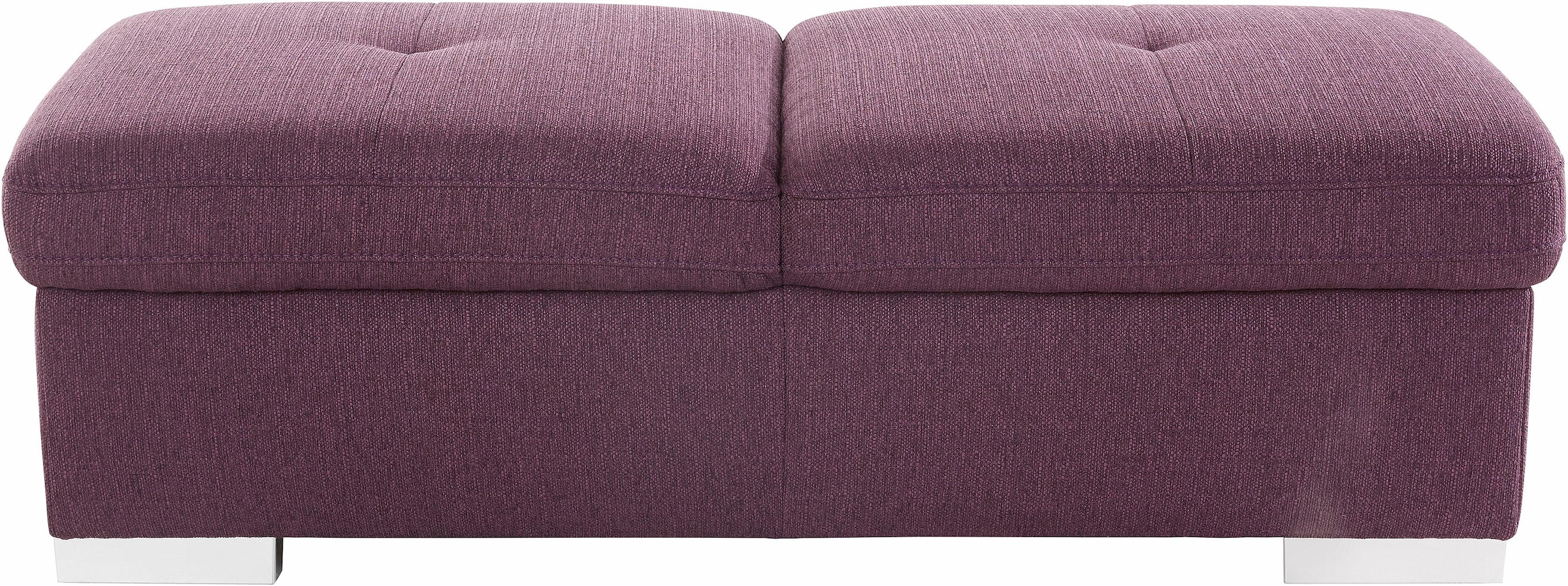 exxpo - sofa fashion Hocker »Spring Bankhocker, guter Sitzkomfort und tolle Verarbeitungsdetails«