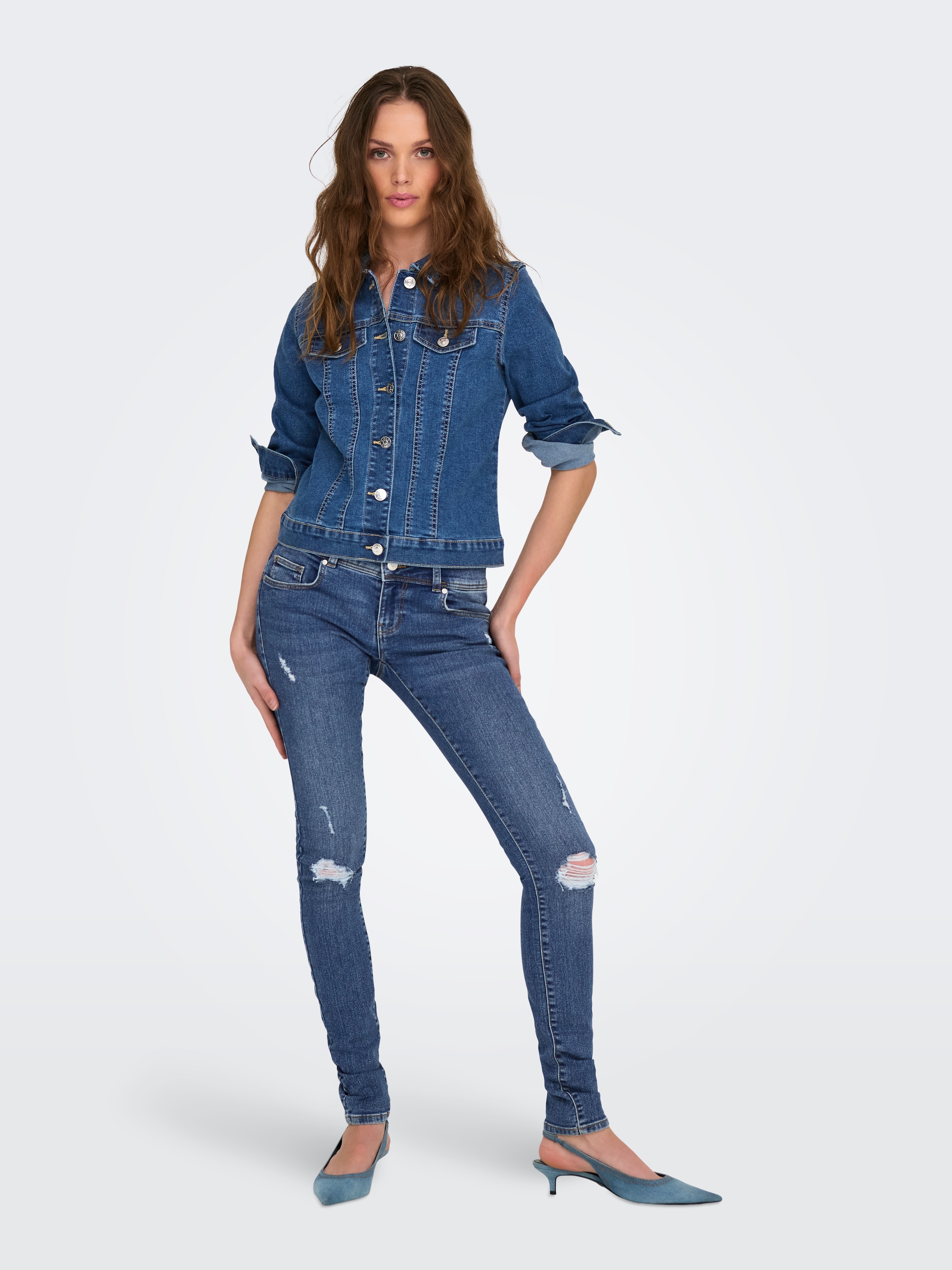 ONLY Jeansjacke »ONLWONDA DNM JACKET PIM«