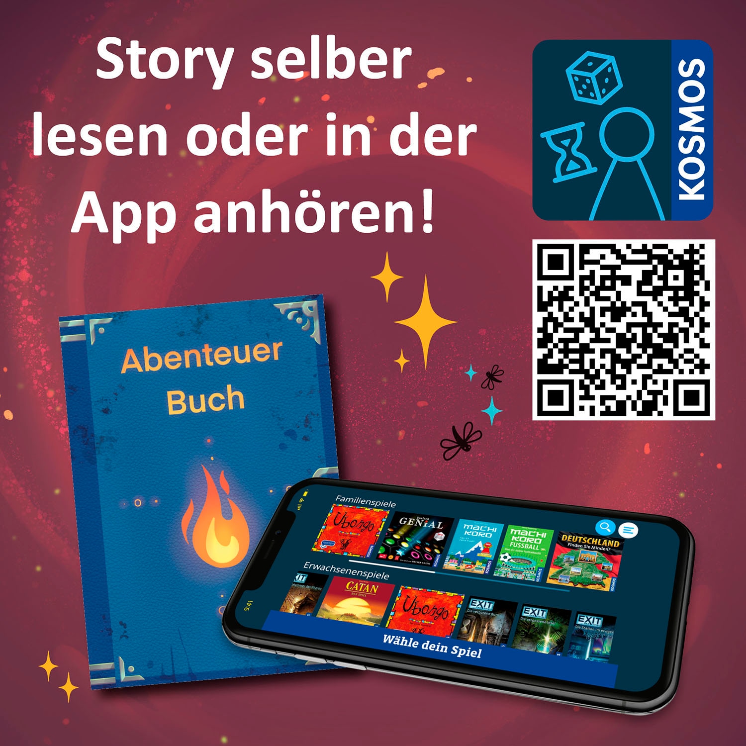 Kosmos Puzzle »Adventure Puzzle In den Tiefen des Vulkans«, Made in Germany