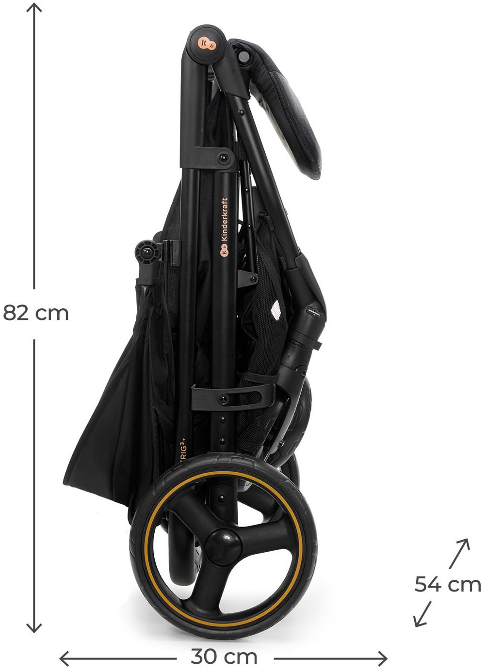 Kinderkraft Kinder-Buggy »TRIG 3 mit Snacktablett« 22 kg
