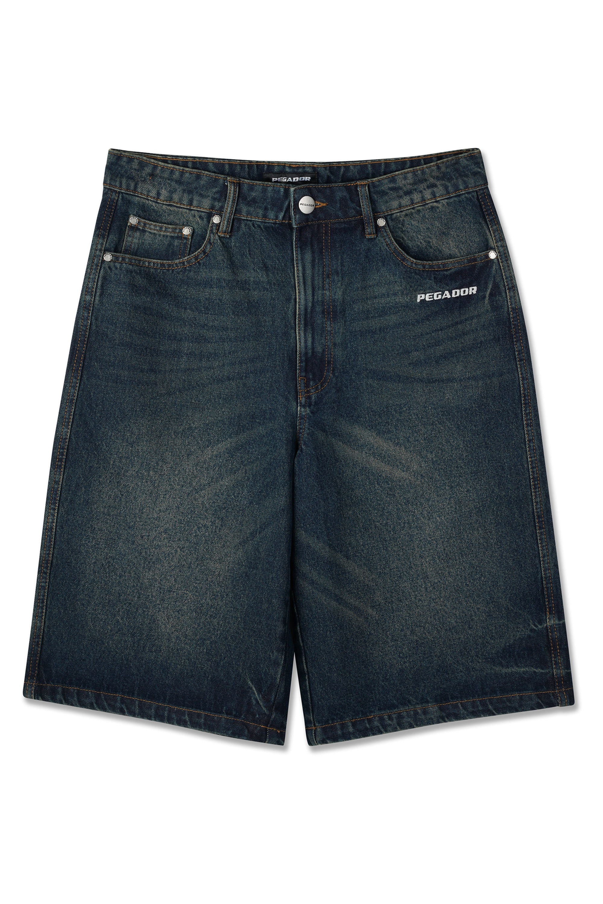PEGADOR Jeansshorts »Kolar Jorts« Baumwolle, regular fit