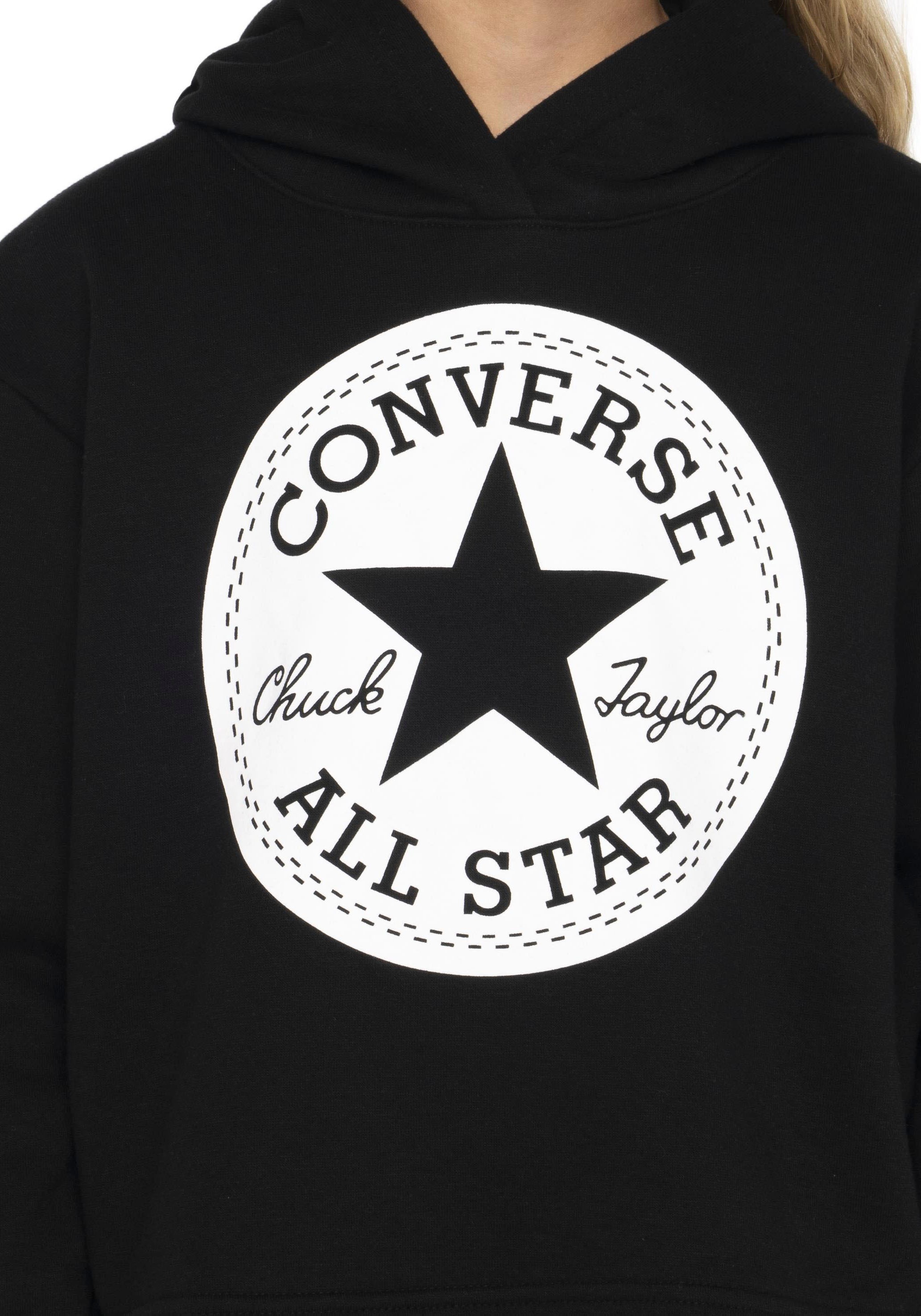 Converse Kapuzensweatshirt »CHUCK PATCH CROPPED HOODIE - für Kinder«