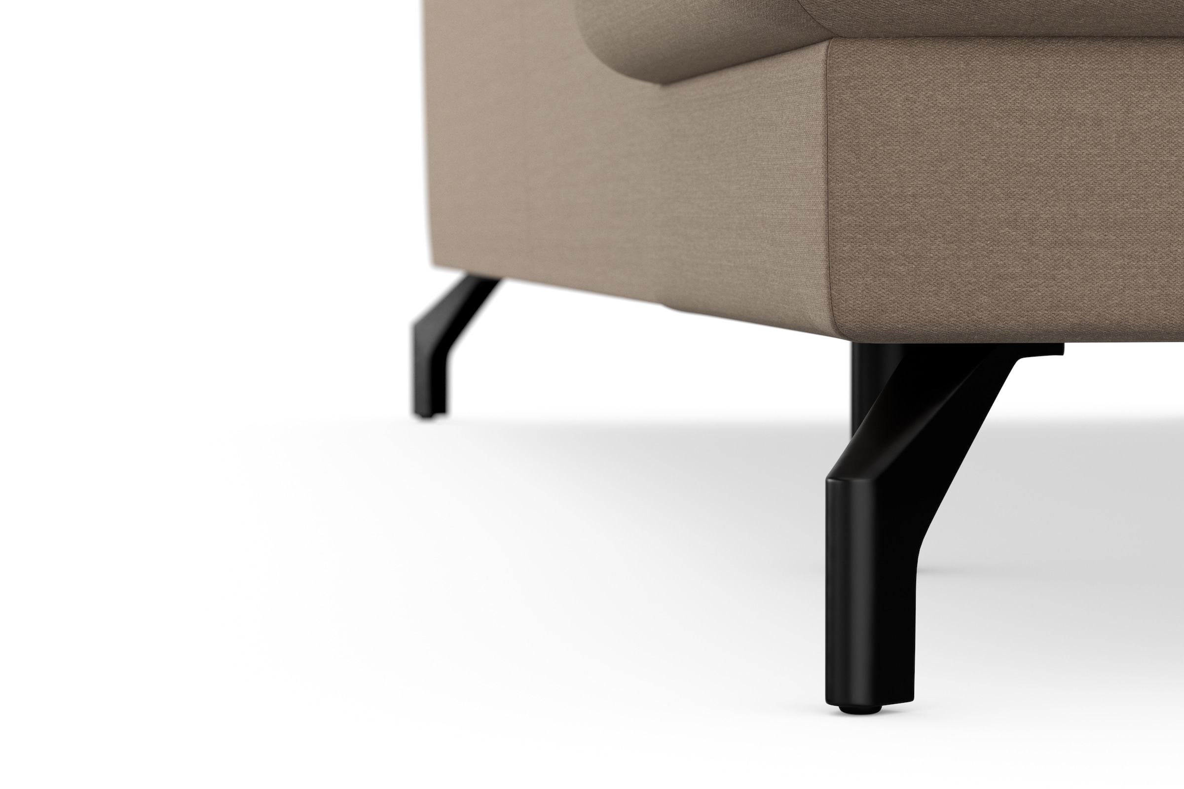 sit&more Ecksofa »Cinturo L-Form« inklusive Sitztiefenverstellung und Federkern, Sitzhöhe 45 cm