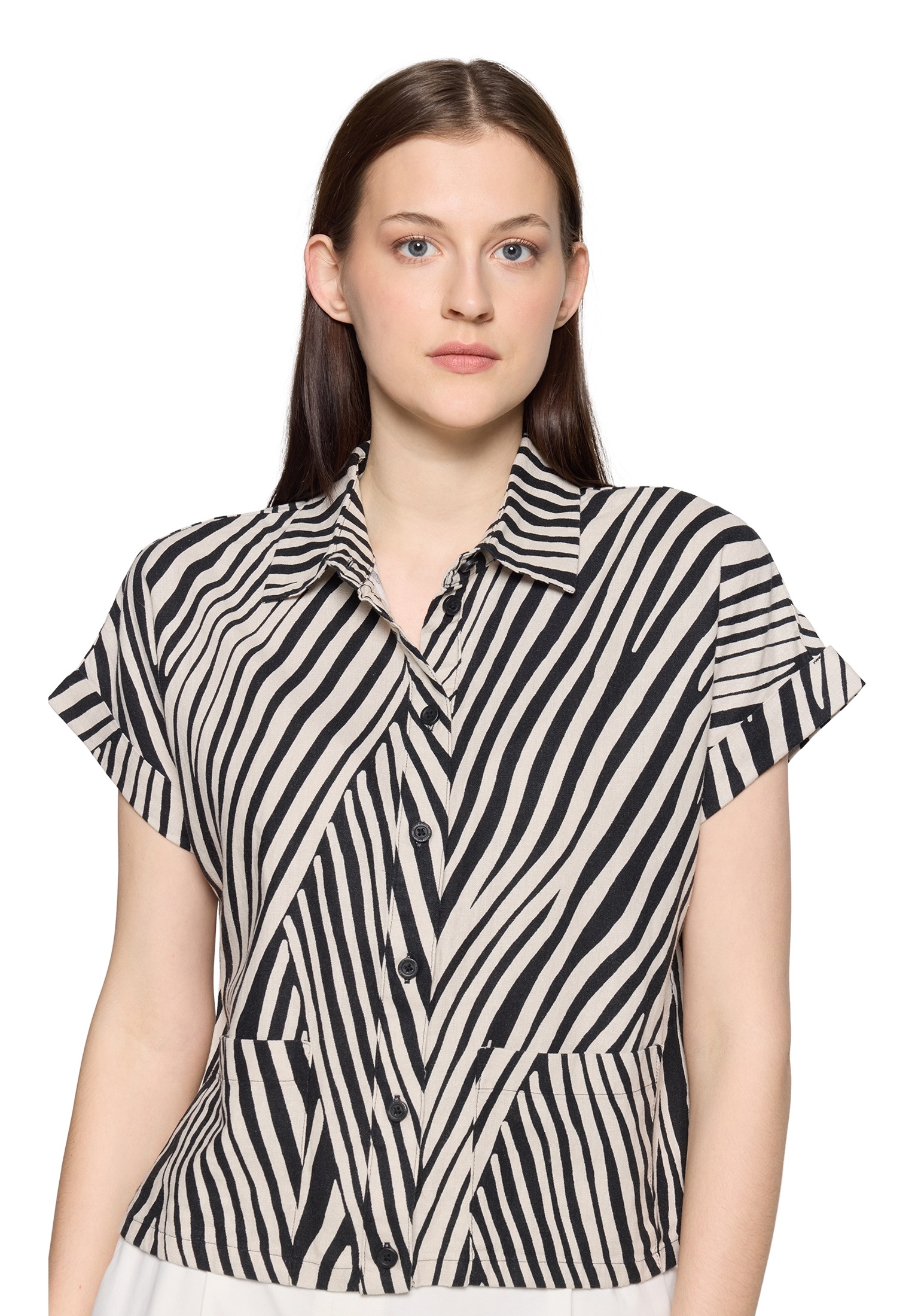 Betty Barclay Klassische Bluse »Leinenbluse mit Kragen«