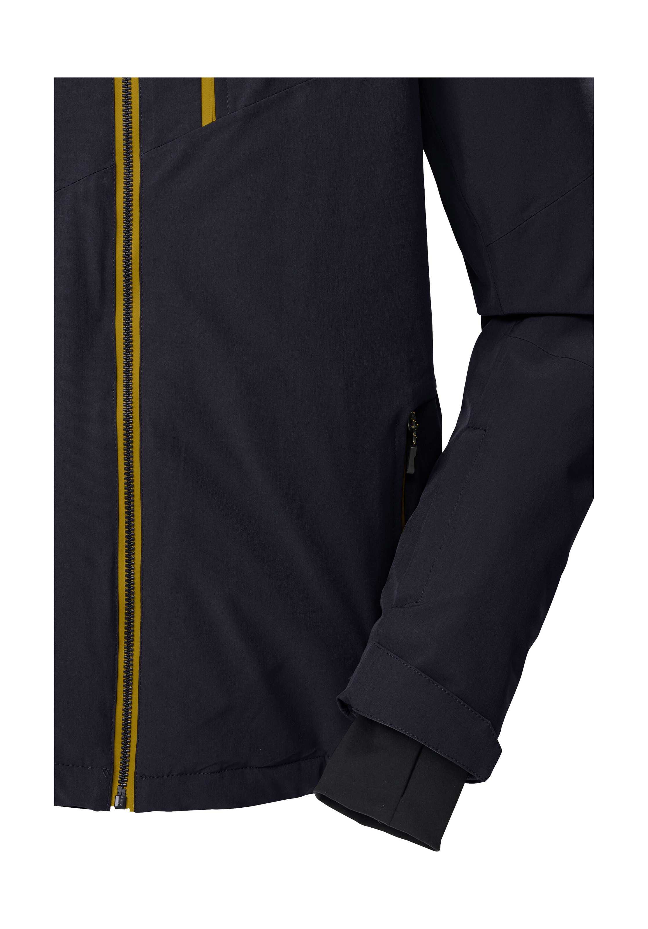 Killtec Skijacke »KSW 24 MN SKI JCKT«, Atmungsaktive, wasser- u. winddichte Funktionsjacke, abnehmbare Kapuze