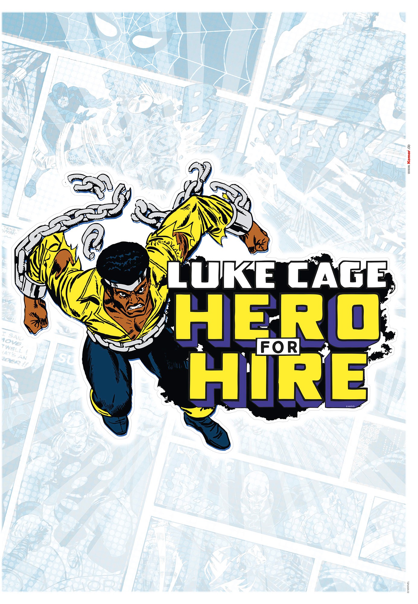 Komar Wandtattoo »Luke Cage Comic«, (1 St.), 50 x 70 cm