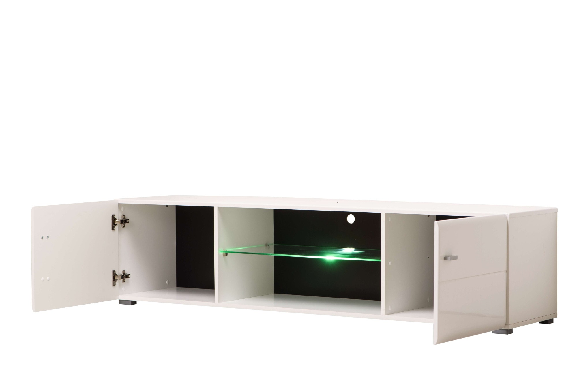 INOSIGN Lowboard »Rex TV-Kommode TV-Lowboard«, Hochglanzfront, Breite 170 cm, mit und ohne LED-Beleuchtung