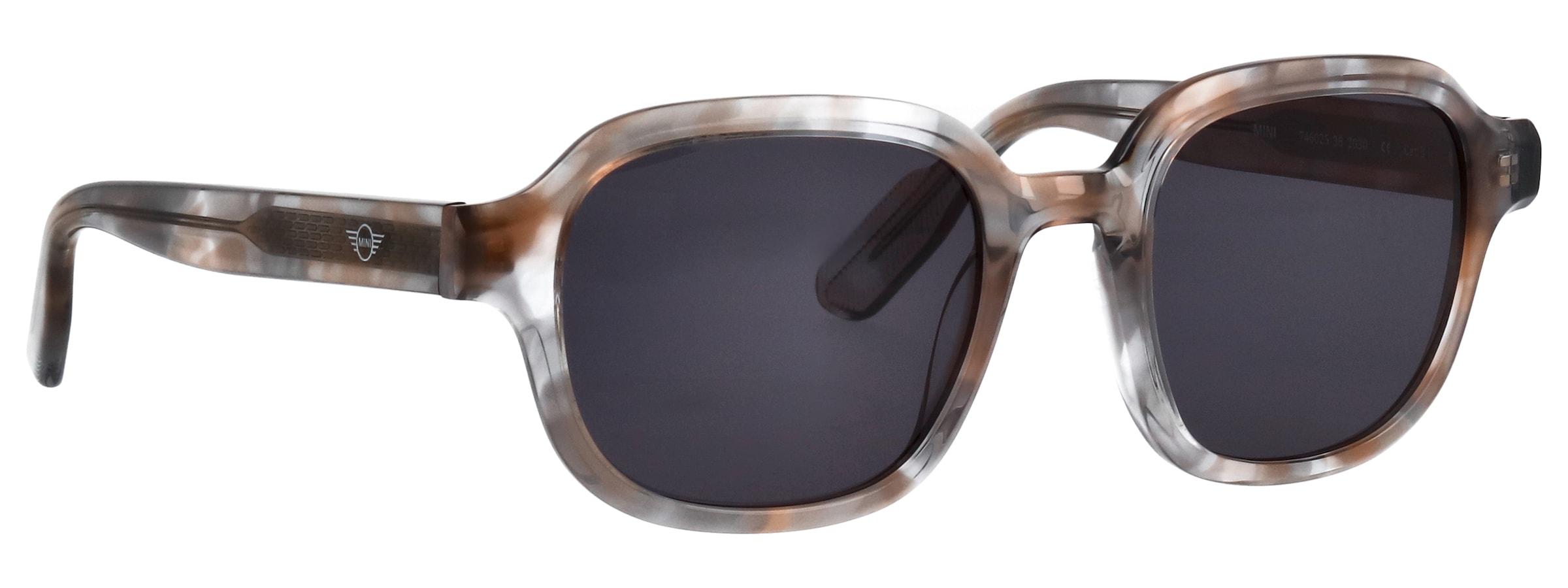 MINI EYEWEAR Sonnenbrille »746026«, Form Karree/Soft, MINI Wing Logo auf Bügel und Glas, adc uv 400