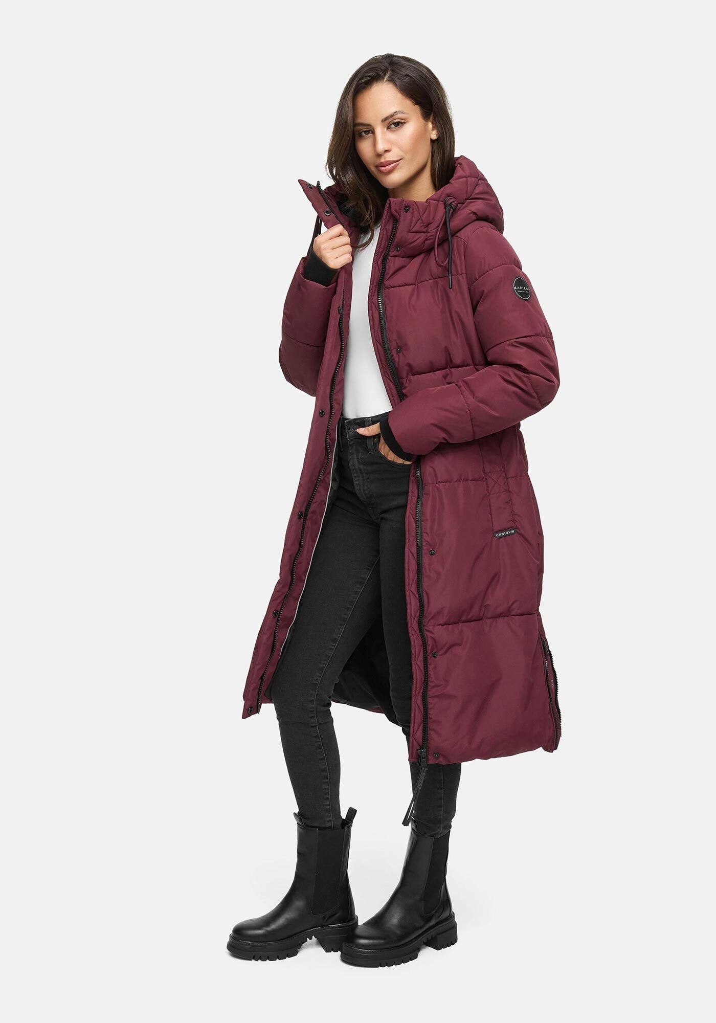 Marikoo Winterjacke »Marikoo Michikoo Damen Winterjacke gesteppt N082«