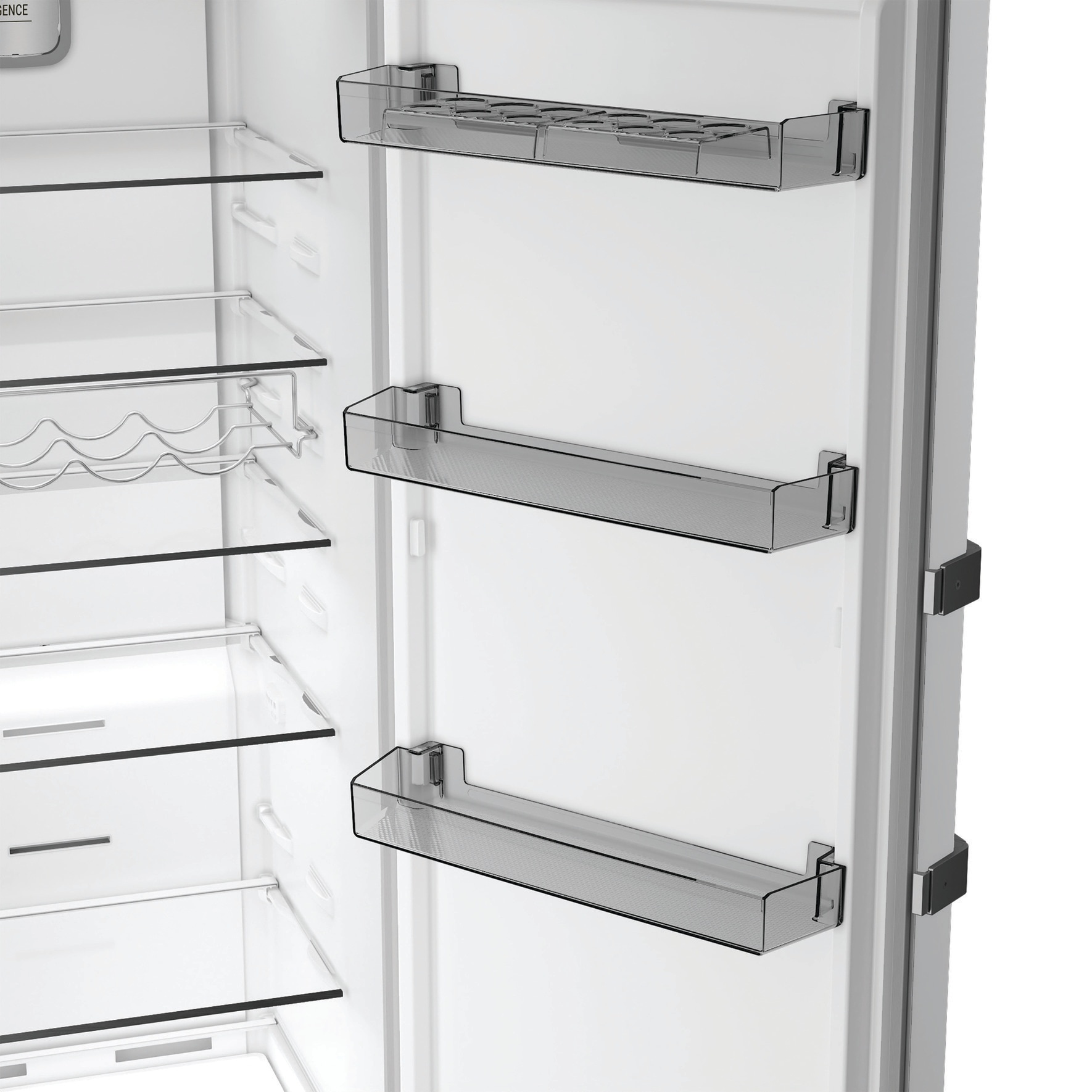 BAUKNECHT Kühlschrank KR 186GD W »KR 186GD W« 186,5 cm hoch 59,7 cm breit SmoothFit - 90°-Türöffnung für mehr Komfort