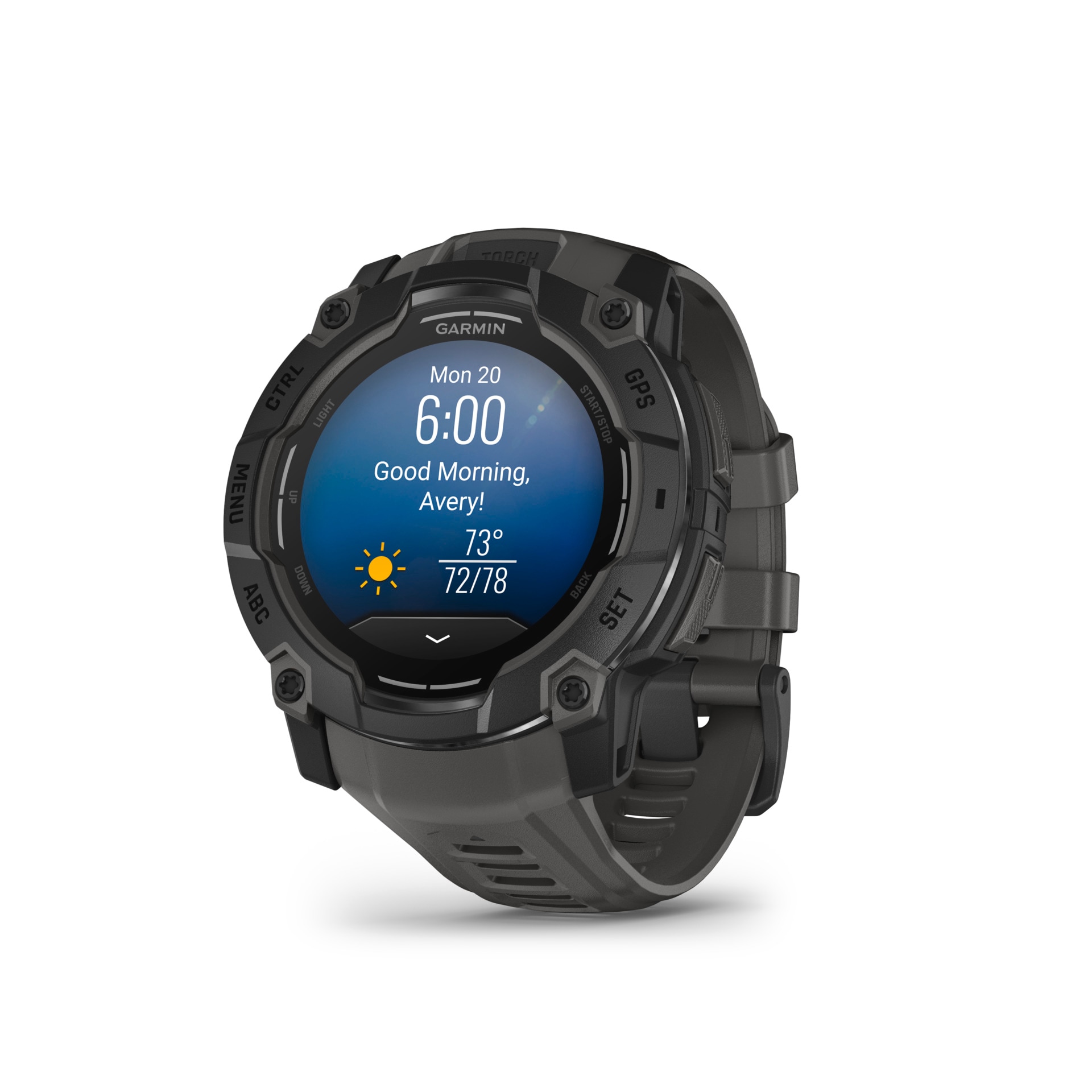 Garmin Smartwatch »Instinct 3 AMOLED 50mm«, (3,3 cm / 1,3 Zoll), 4 GB,)