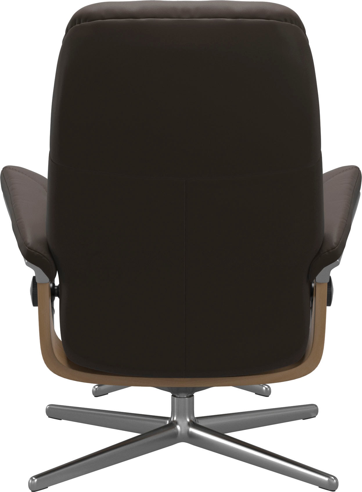 Stressless® Relaxsessel »Consul« mit Cross Base, Größe S, M & L, Holzakzent Eiche, in 2 Bezugsqualitäten lieferbar