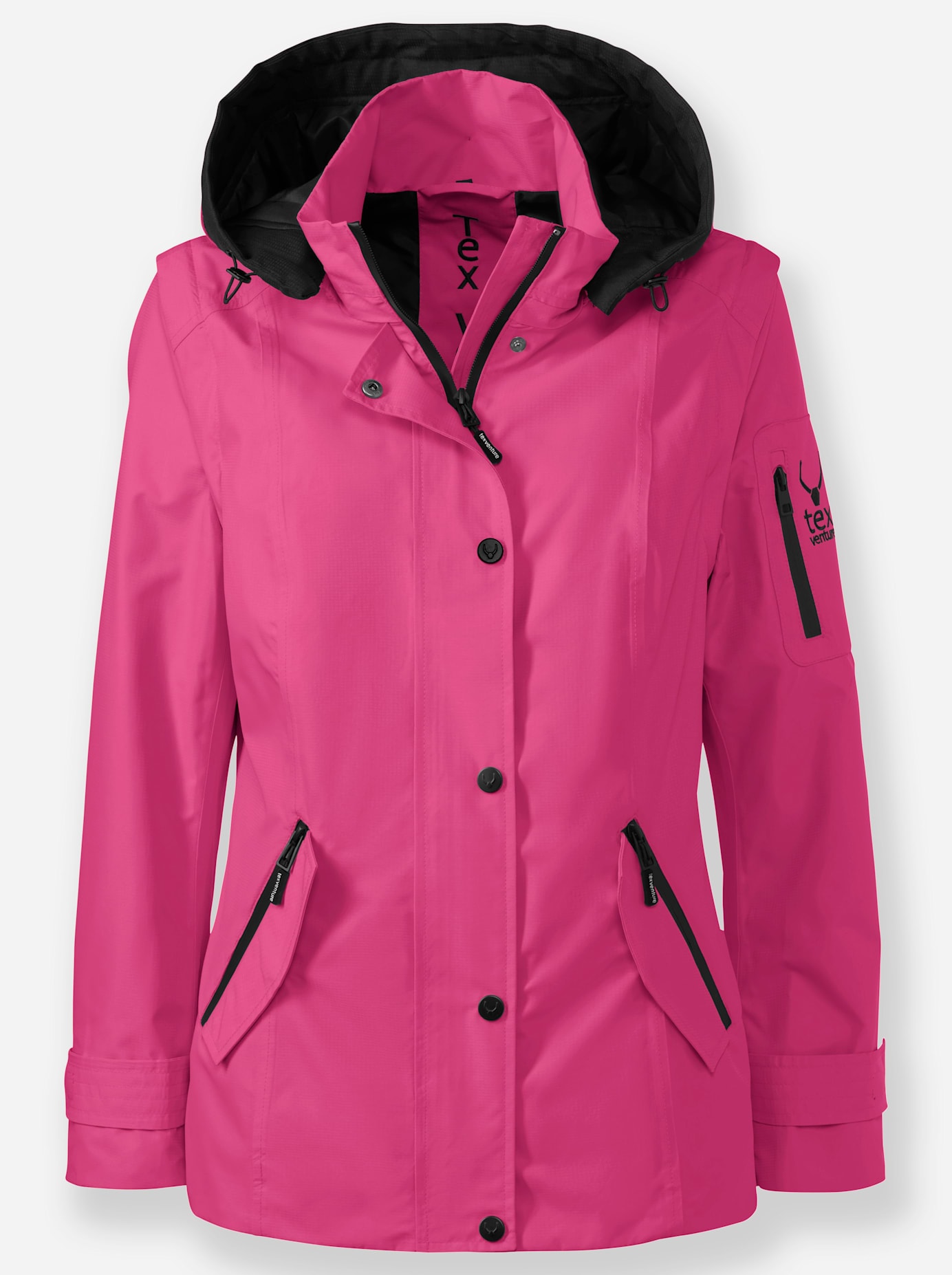 Casual Looks Funktionsjacke, mit Kapuze