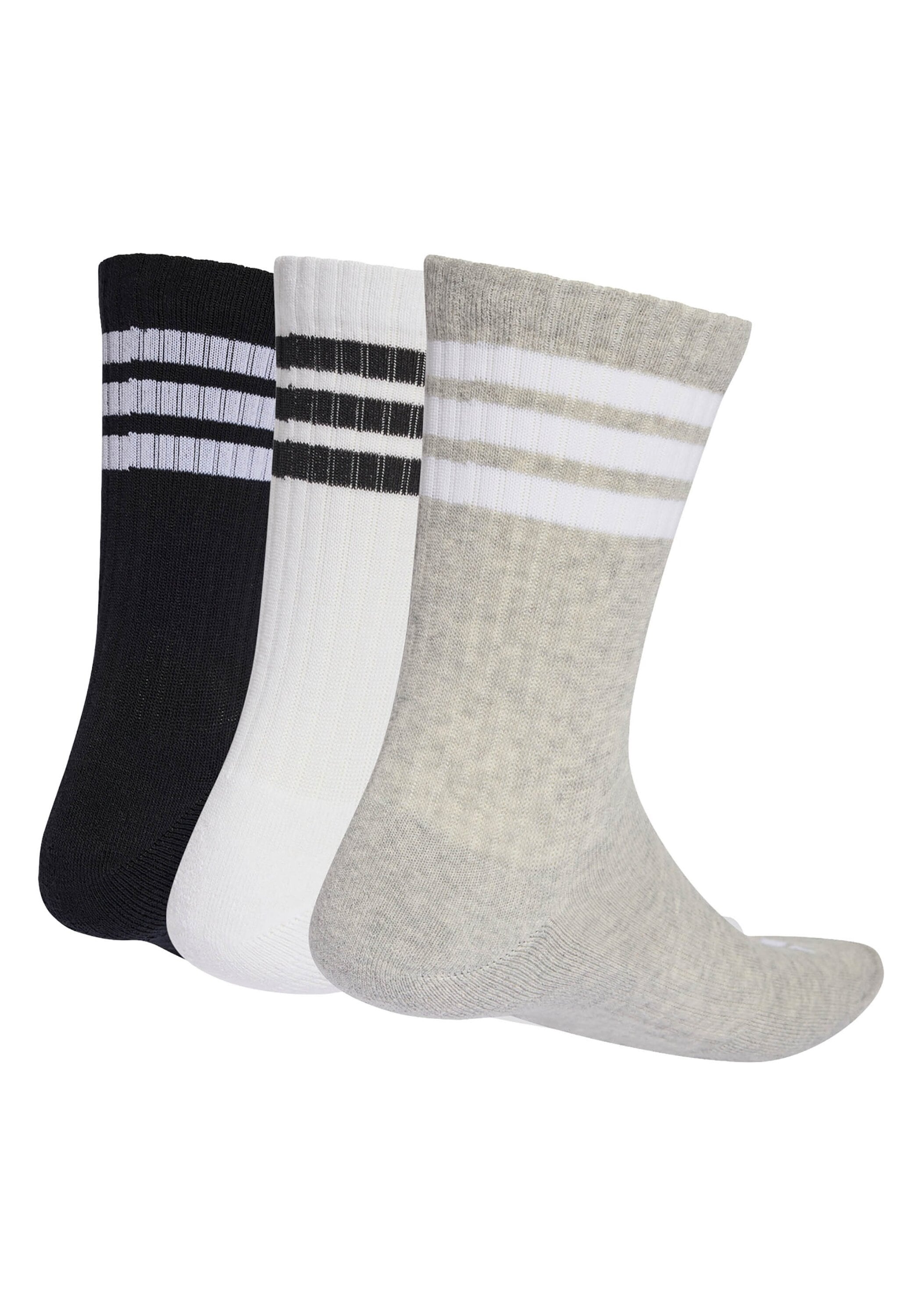 adidas Originals Kurzsocken »Socken 3-Stripes Cushioned Sportswear Crew Socks 3er Pack« 3 Paar tlg.