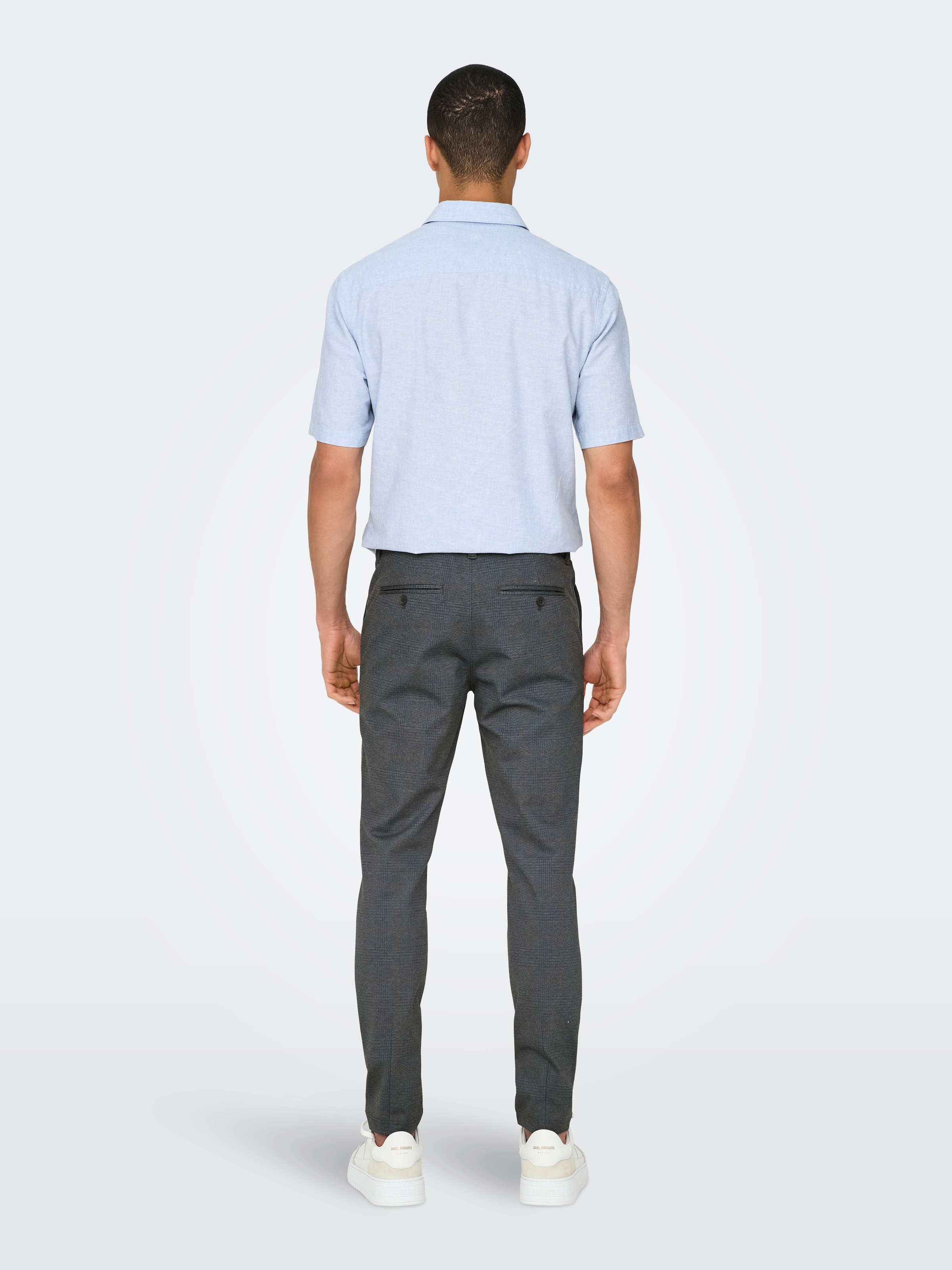 ONLY & SONS Chinohose »ONSMARK SLIM CHECK 020920 PANT NOOS«