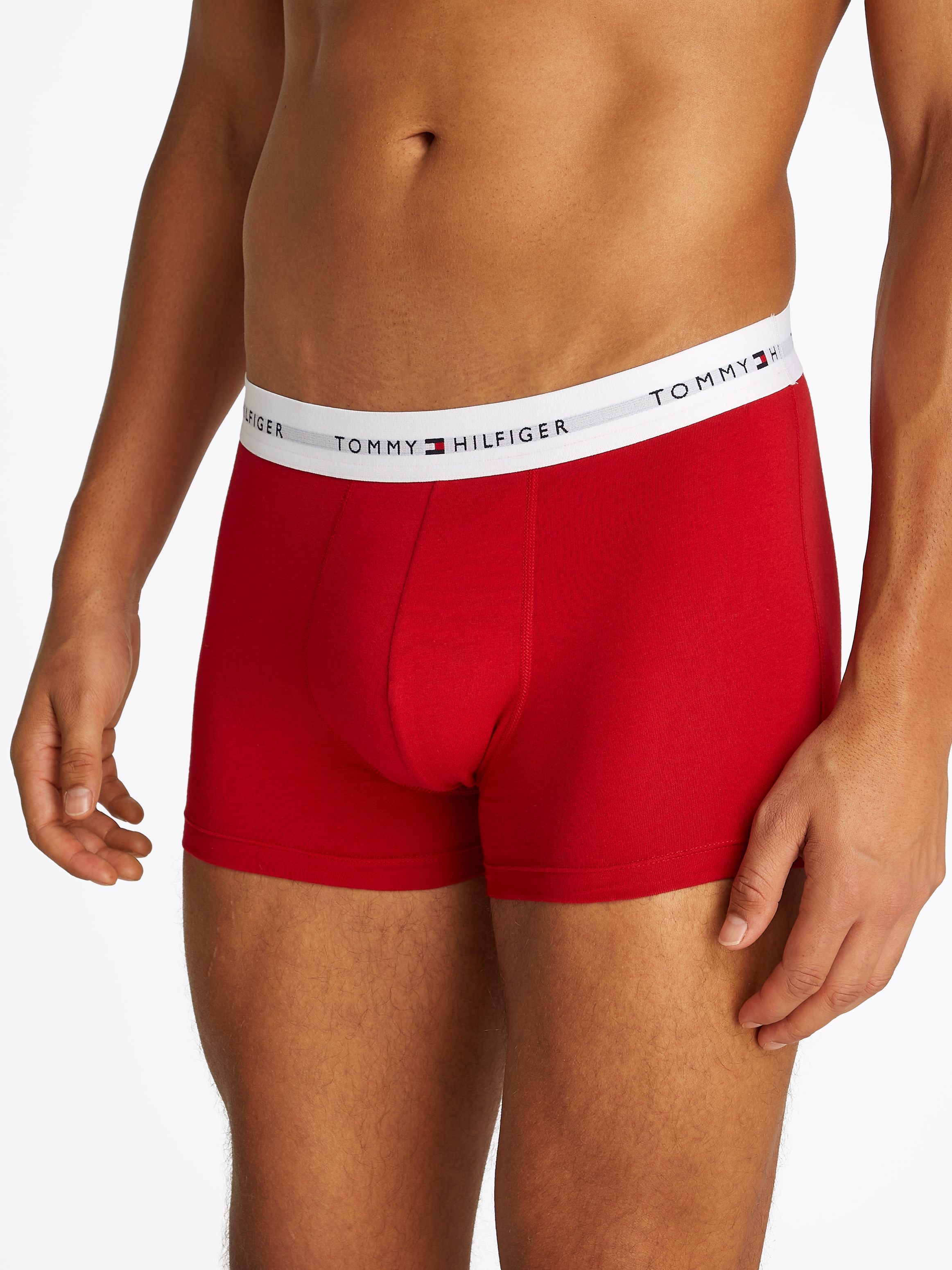 Tommy Hilfiger Underwear Trunk »5P TRUNK«, (Packung, 5 St., 5er-Pack), mit Logobund