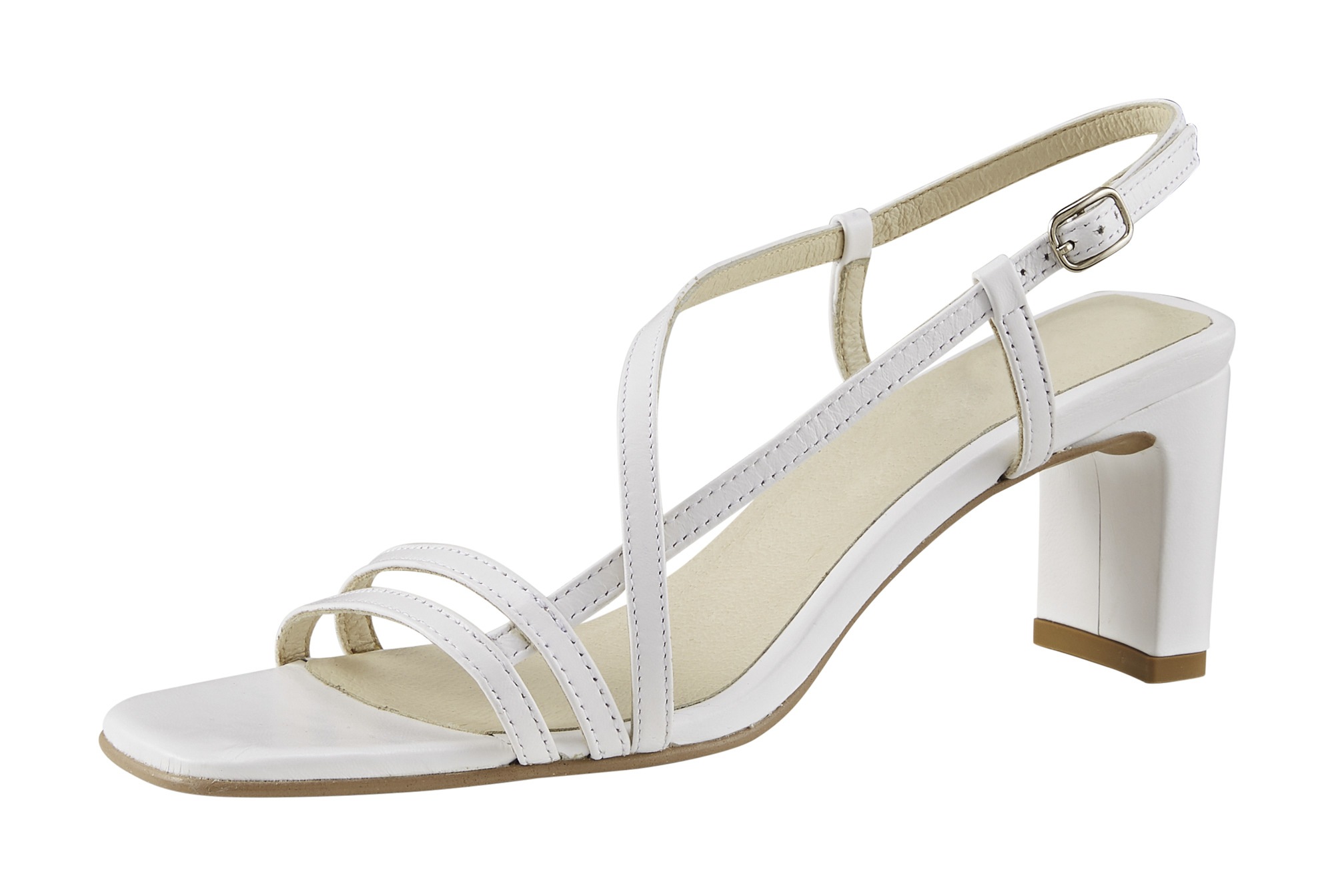 Sandalette mit filligranen Riemchen