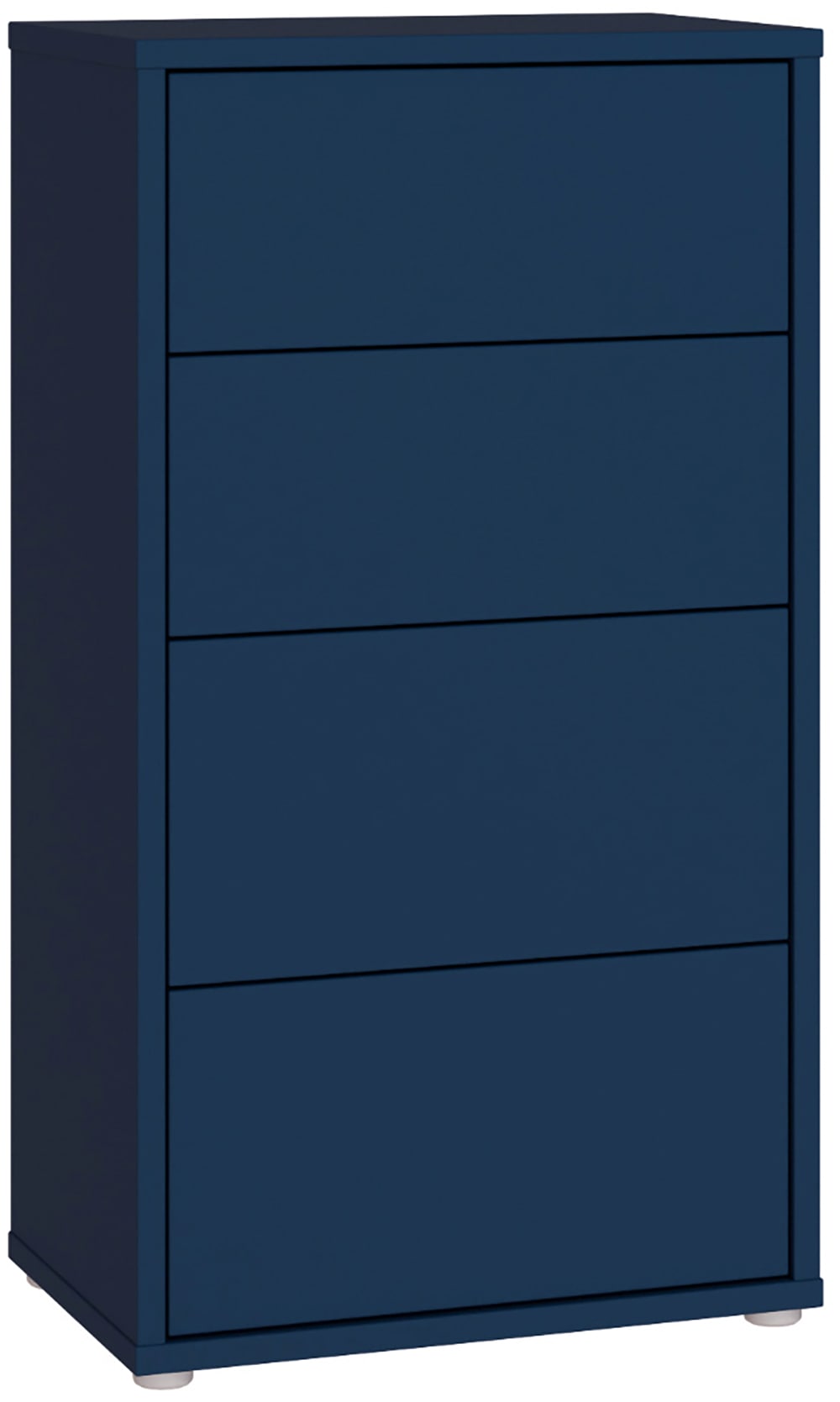 FORTE Kommode »Alice Springs, Kommode Höhe 99,1 cm, 4 Schubkästen« Schubkästen mit Vollauszug, Grifflos, Push to open