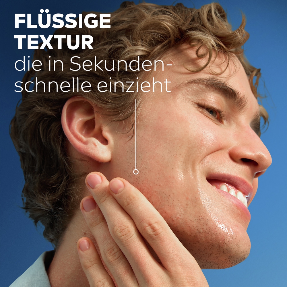 Nivea Men Feuchtigkeitsgel »NIVEA MEN HydroCare Erfrischender Liquid Moisturizer« mit Mega Moisture Technology, auch nach der Rasur geeignet