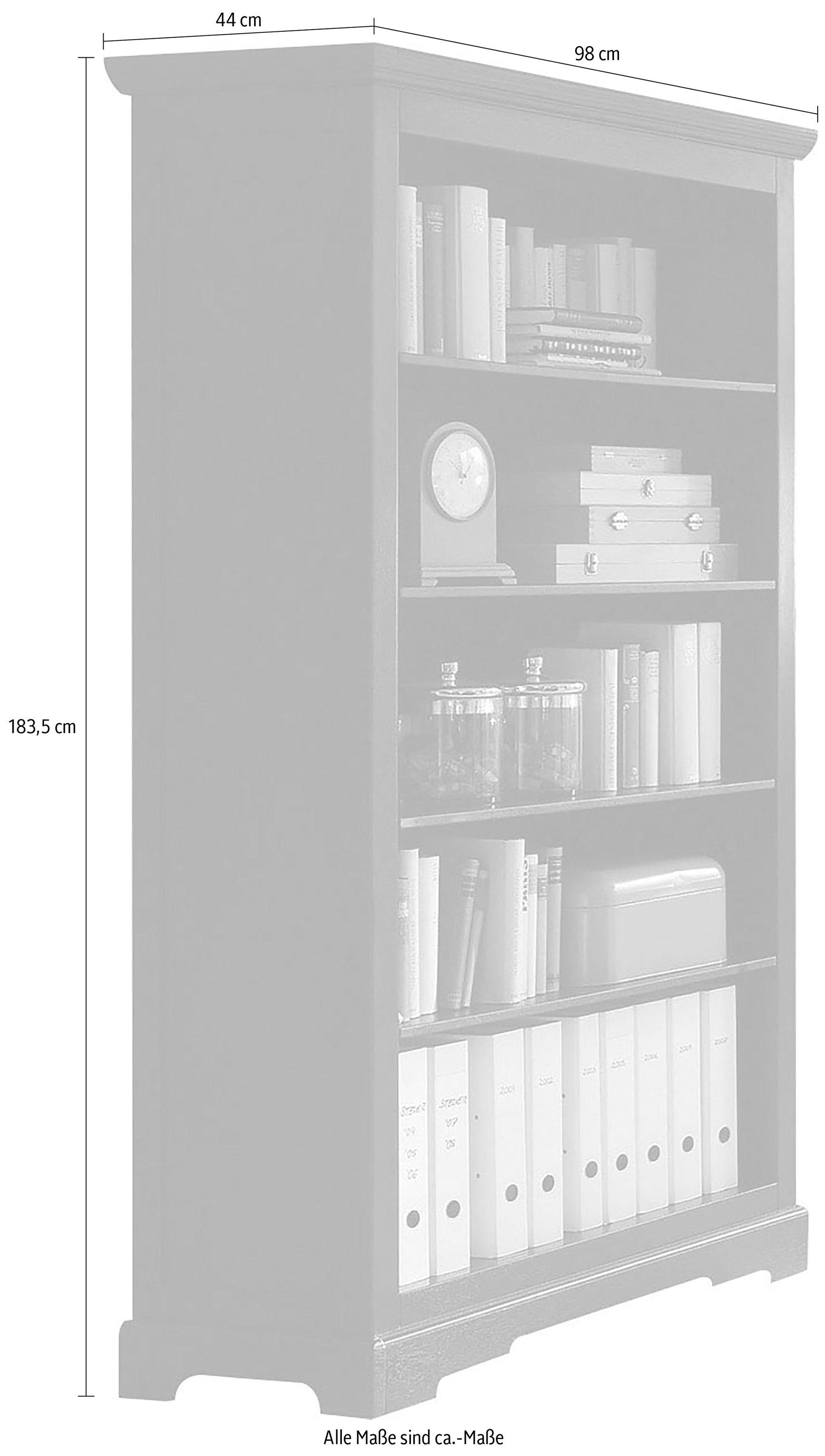 SIT Bücherregal »Samba Regal Breite/Höhe 98/183,5 cm«, Aktenregal im Lodge-Stil