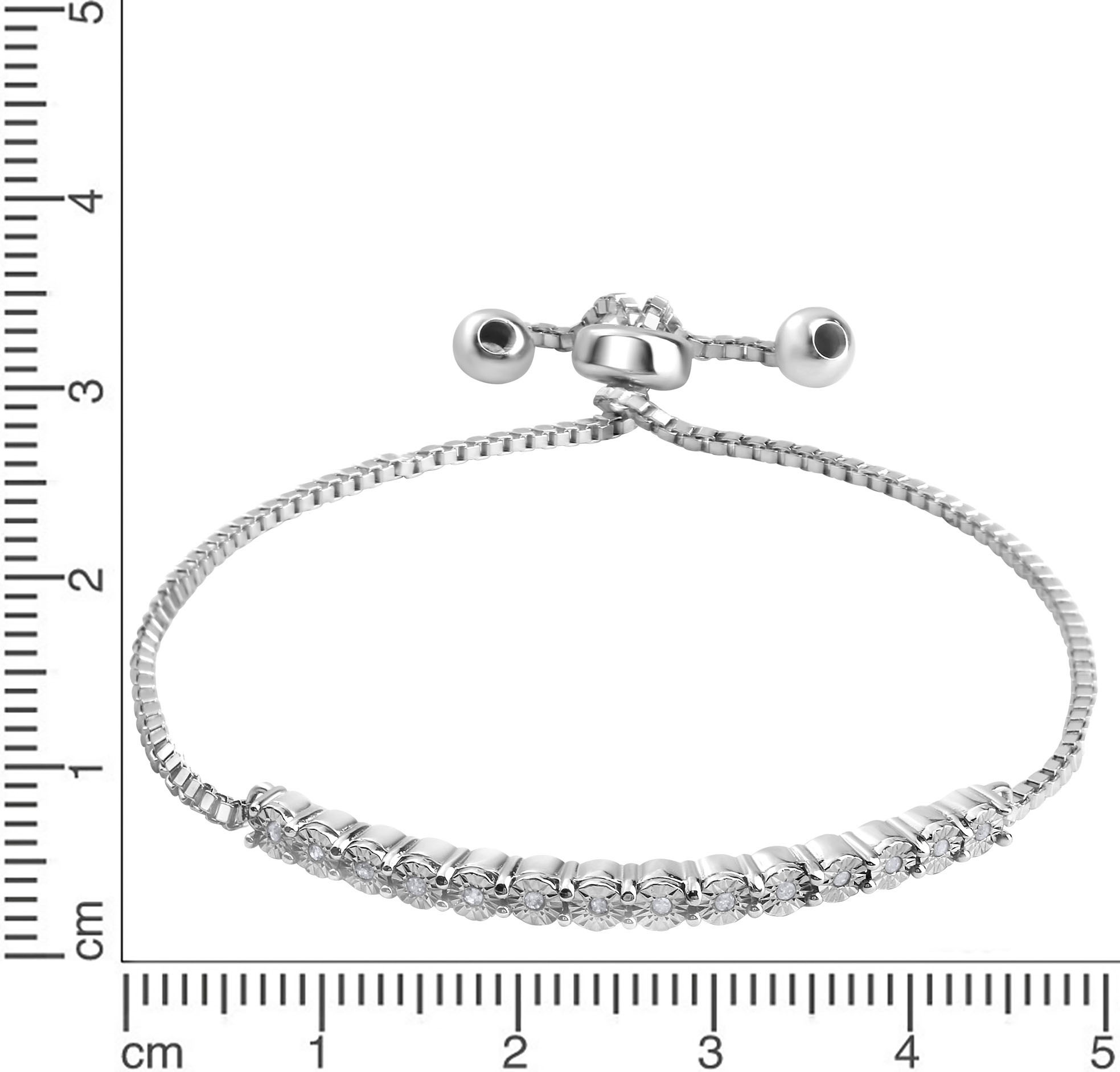 Firetti Armband »Schmuck Geschenk Silber 925 Armschmuck Armkette Tennis«, mit Diamant