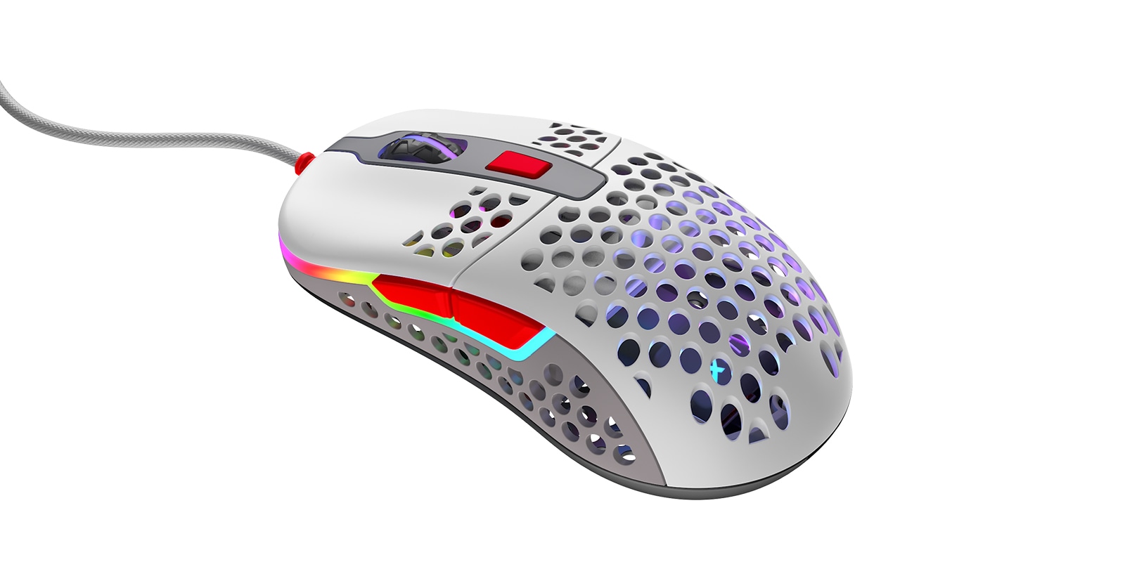 Cherry Xtrfy Gaming-Maus »M42 RGB«, kabelgebunden, ultraleichte Gaming-Maus