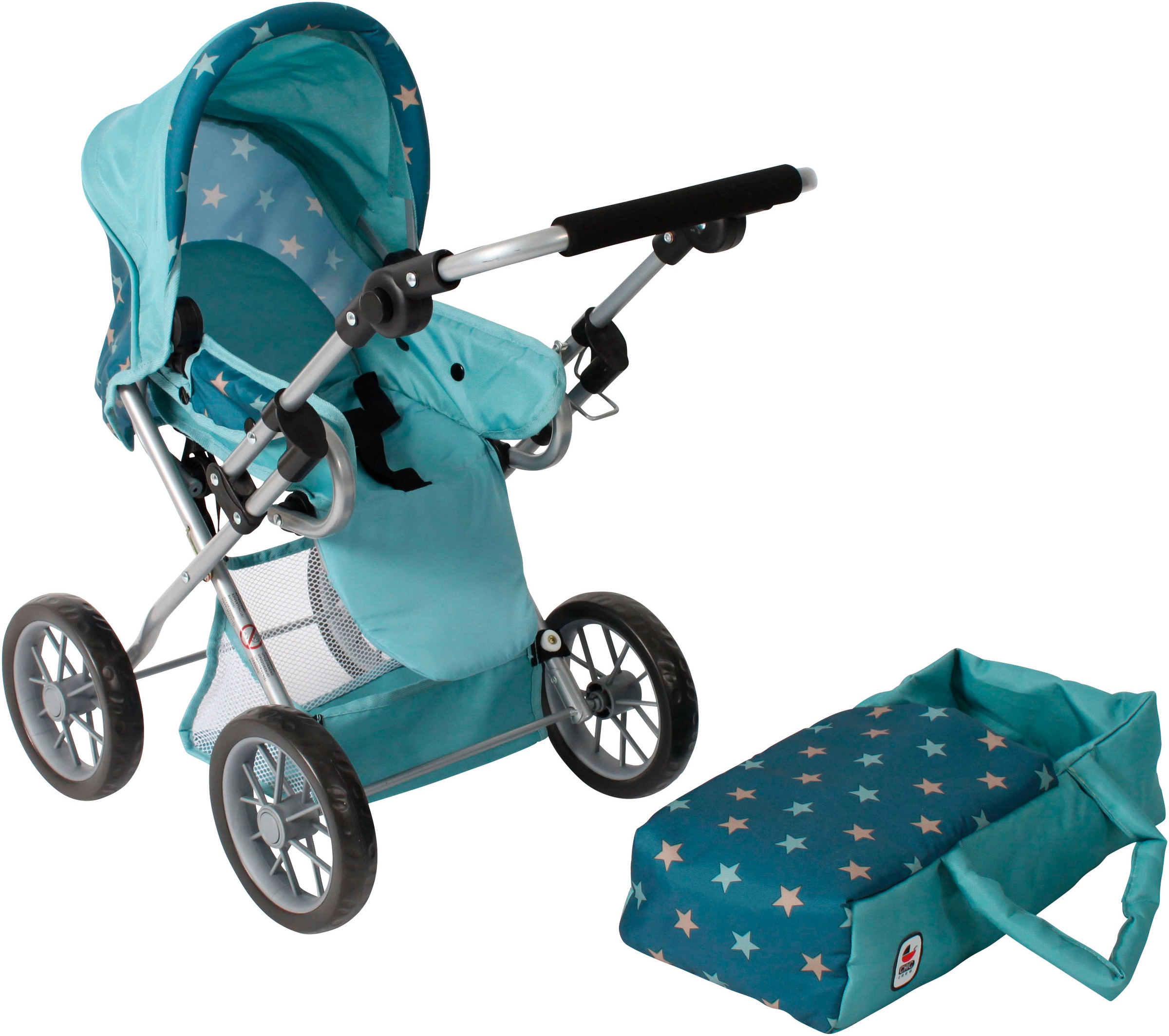 CHIC2000 Kombi-Puppenwagen »Leni« mit herausnehmbarer Tragetasche