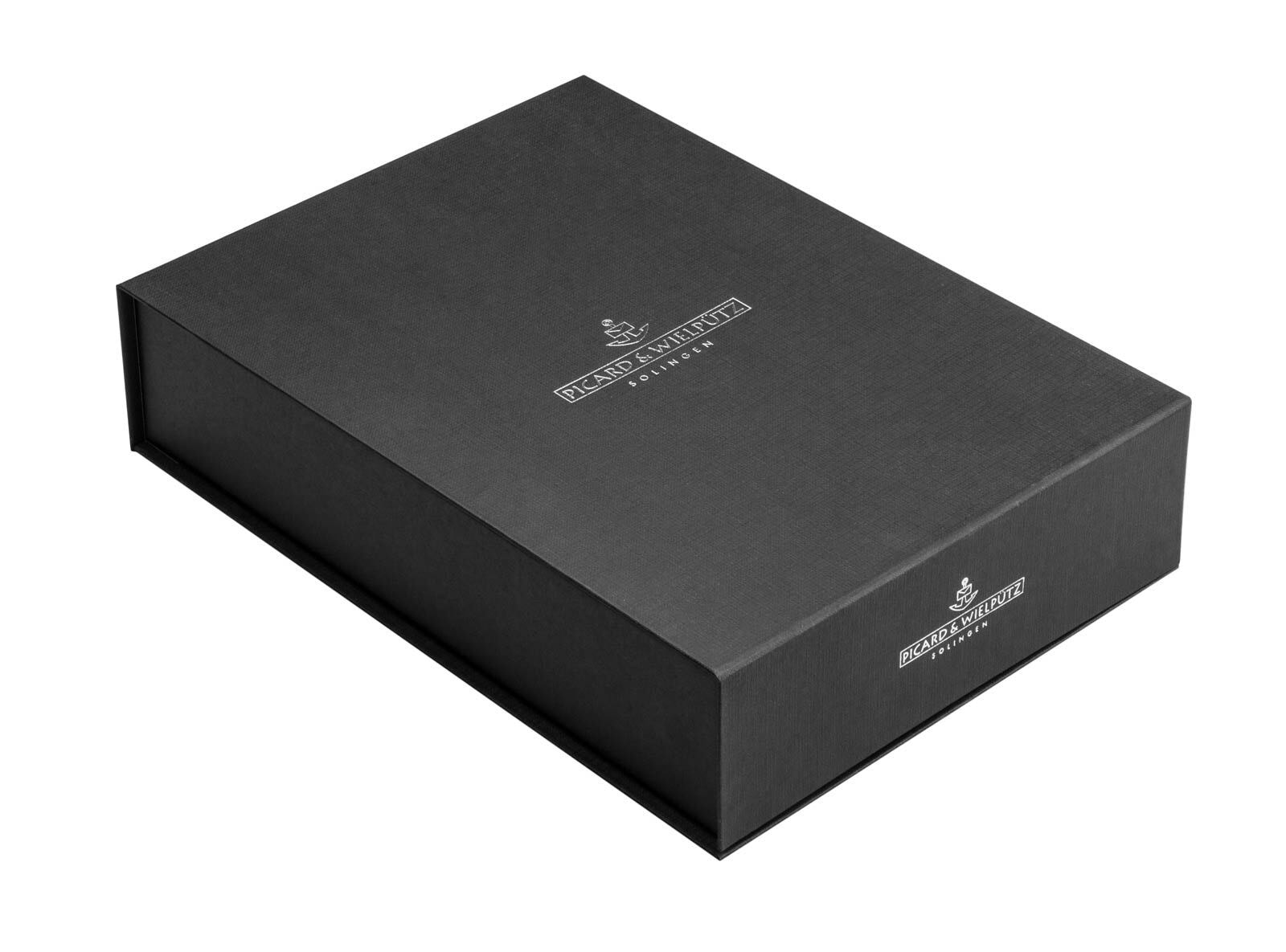 Picard & Wielpütz Solingen Besteck-Set »Tafelbesteck inkl. Besteckbox Aradena 30er Set silber« Spülmaschinengeeignet