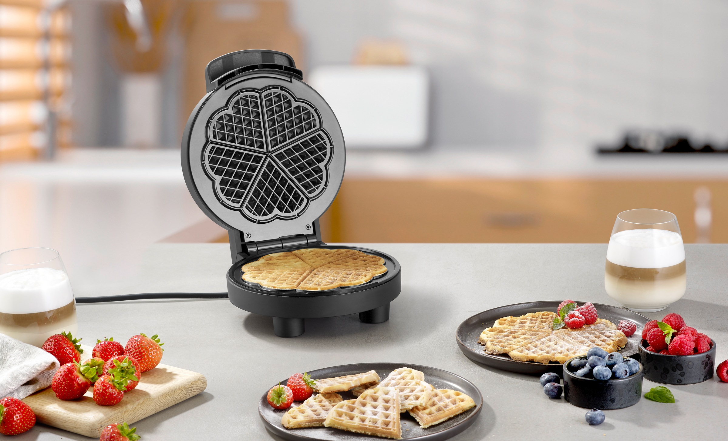 Severin Waffeleisen »WA 2116«, 1000 W