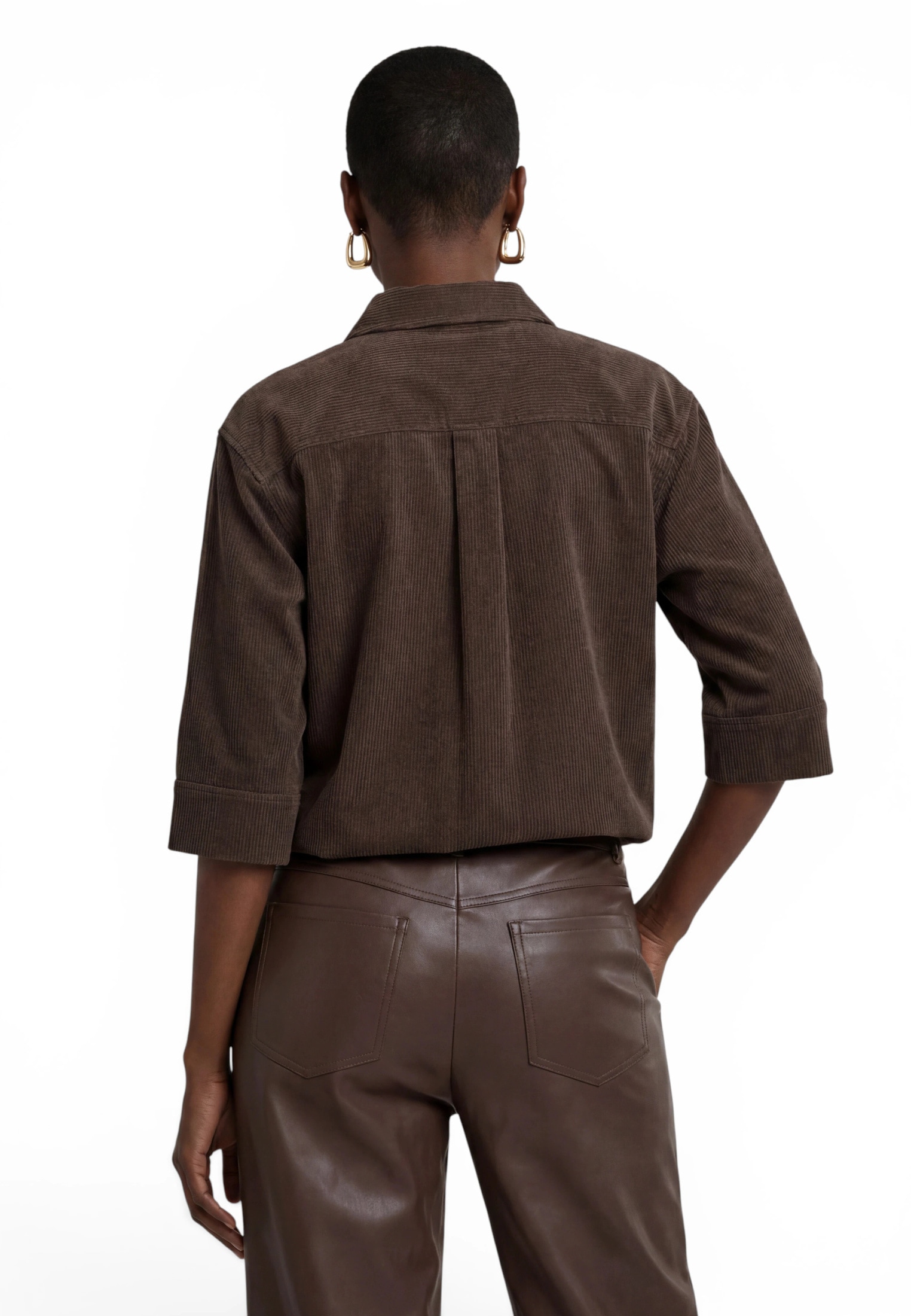 Zero Klassische Bluse »Casual-Bluse gerader Schnitt«