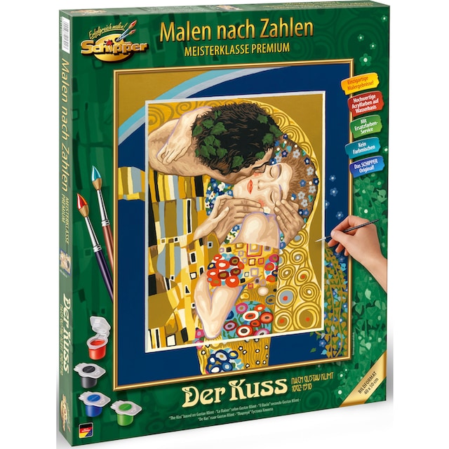 Schipper Malen nach Zahlen »Meisterklasse Premium - Der Kuss nach Gustav  Klimt (1862 - 1918)«, Made in Germany online | OTTO