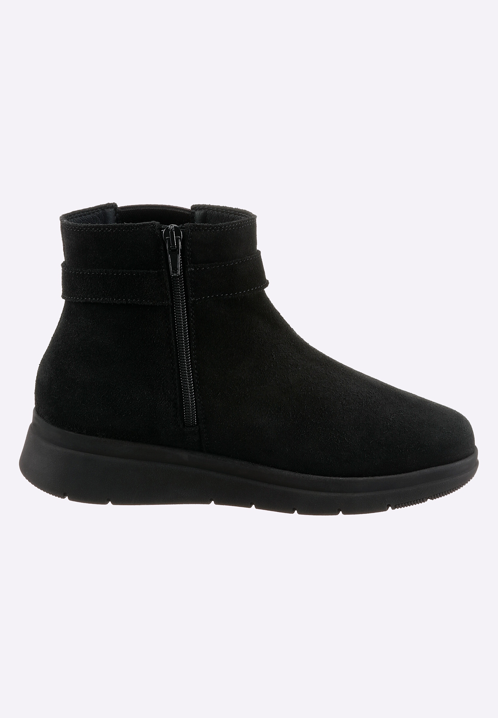 airsoft modern+ Stiefelette »Stiefelette Stiefelette mit Einsatz im Leo-Dessin«