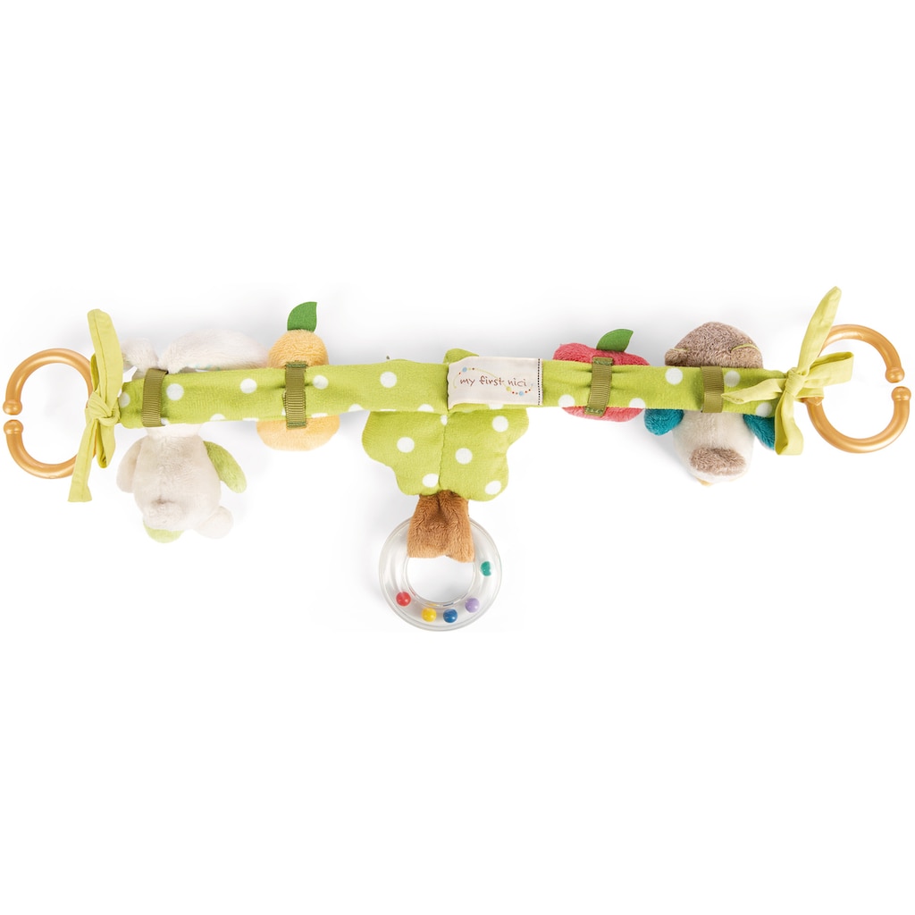 Nici Kinderwagenkette »My first NICI, Hase und Eule, 40 cm«