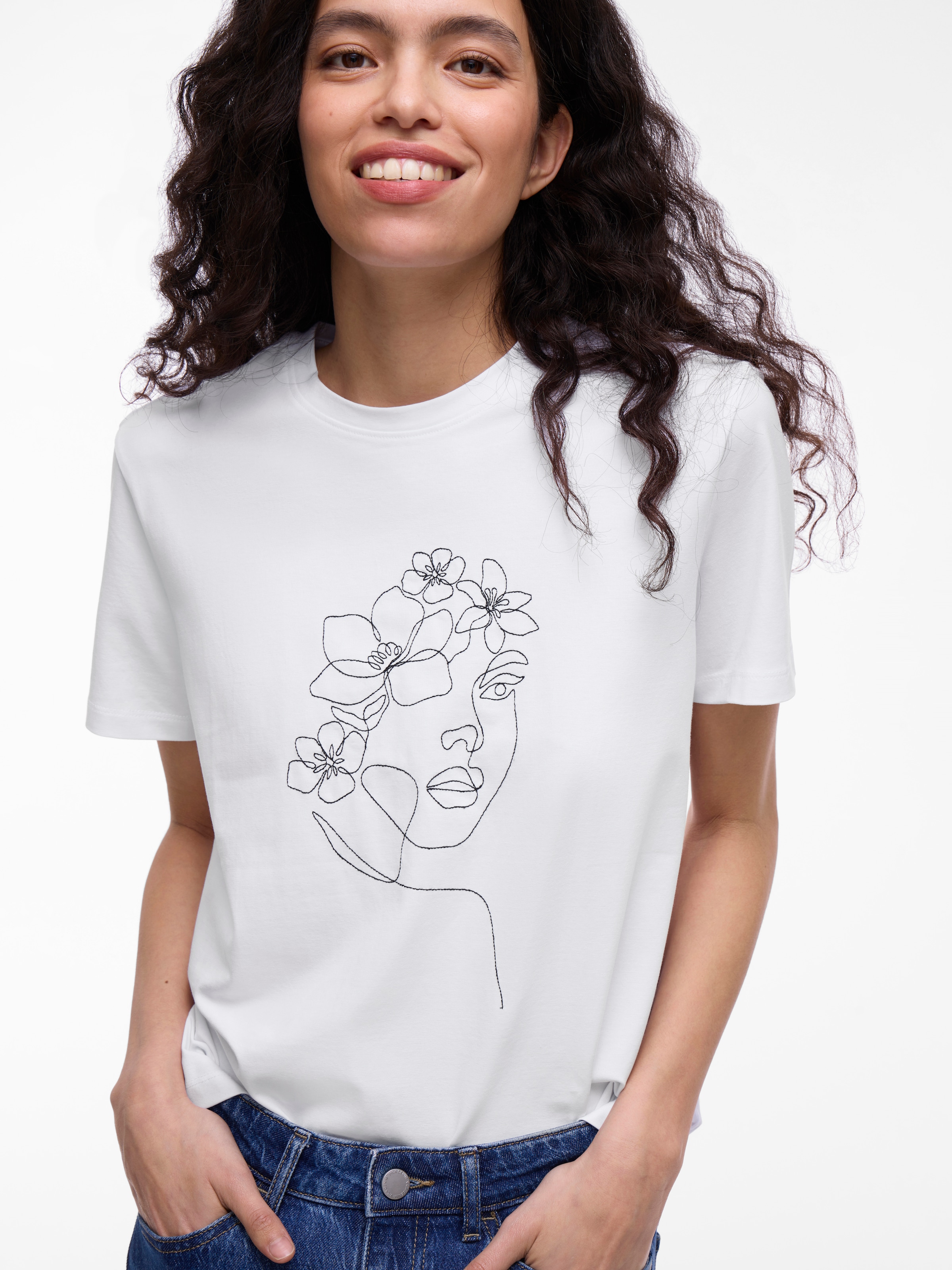 Vila Kurzarmshirt »VINORA S/S T-SHIRT - NOOS«