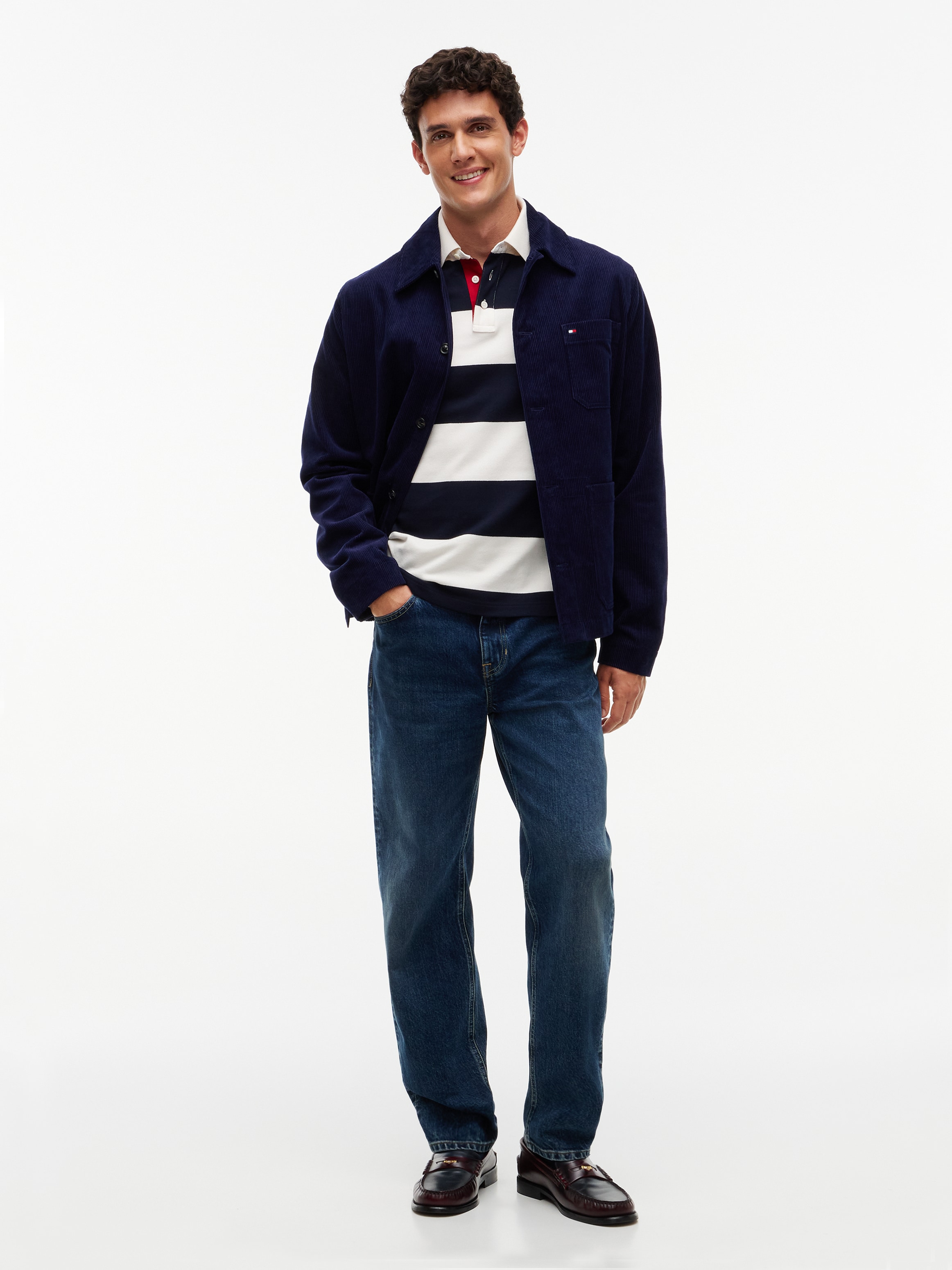 Tommy Hilfiger Hemdjacke »CORDUROY CHORE« relaxed fit, aus Cord