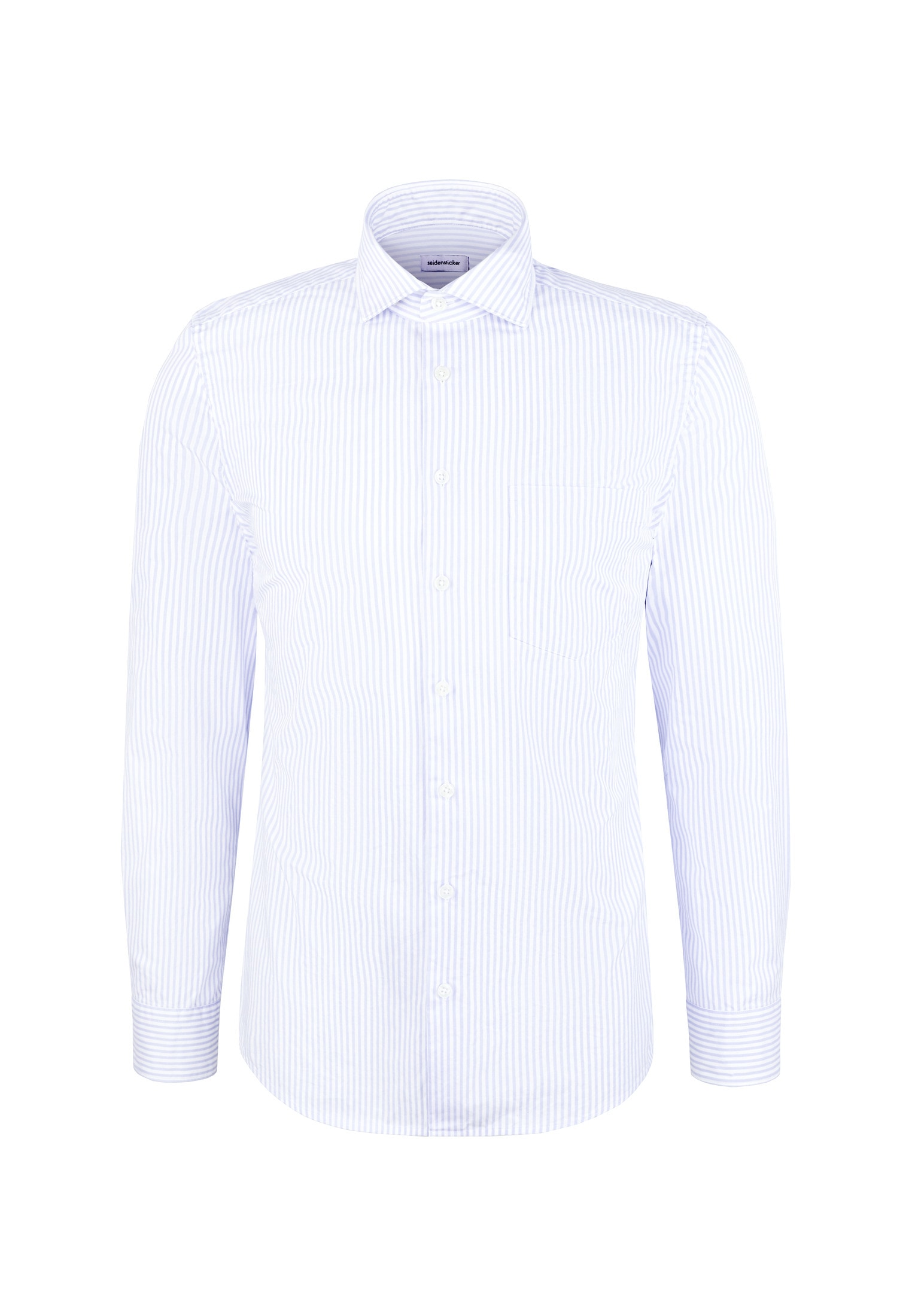 seidensticker Businesshemd Slim 1/1 Kentkragen Gestreift